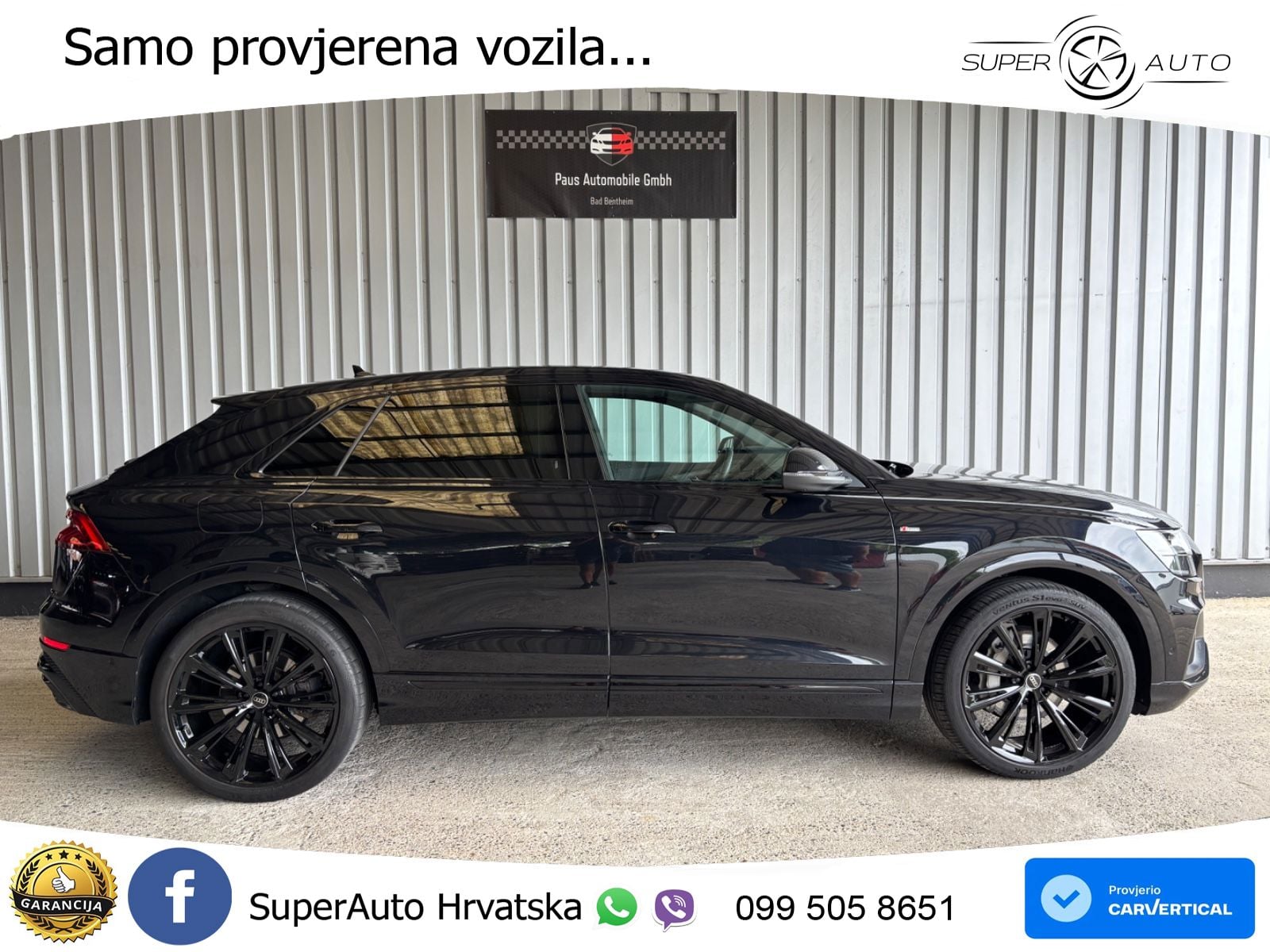 Audi Q8 50 TDI V6 (286 KS) quattro Tiptronic S line LED+GR SJED+ACC