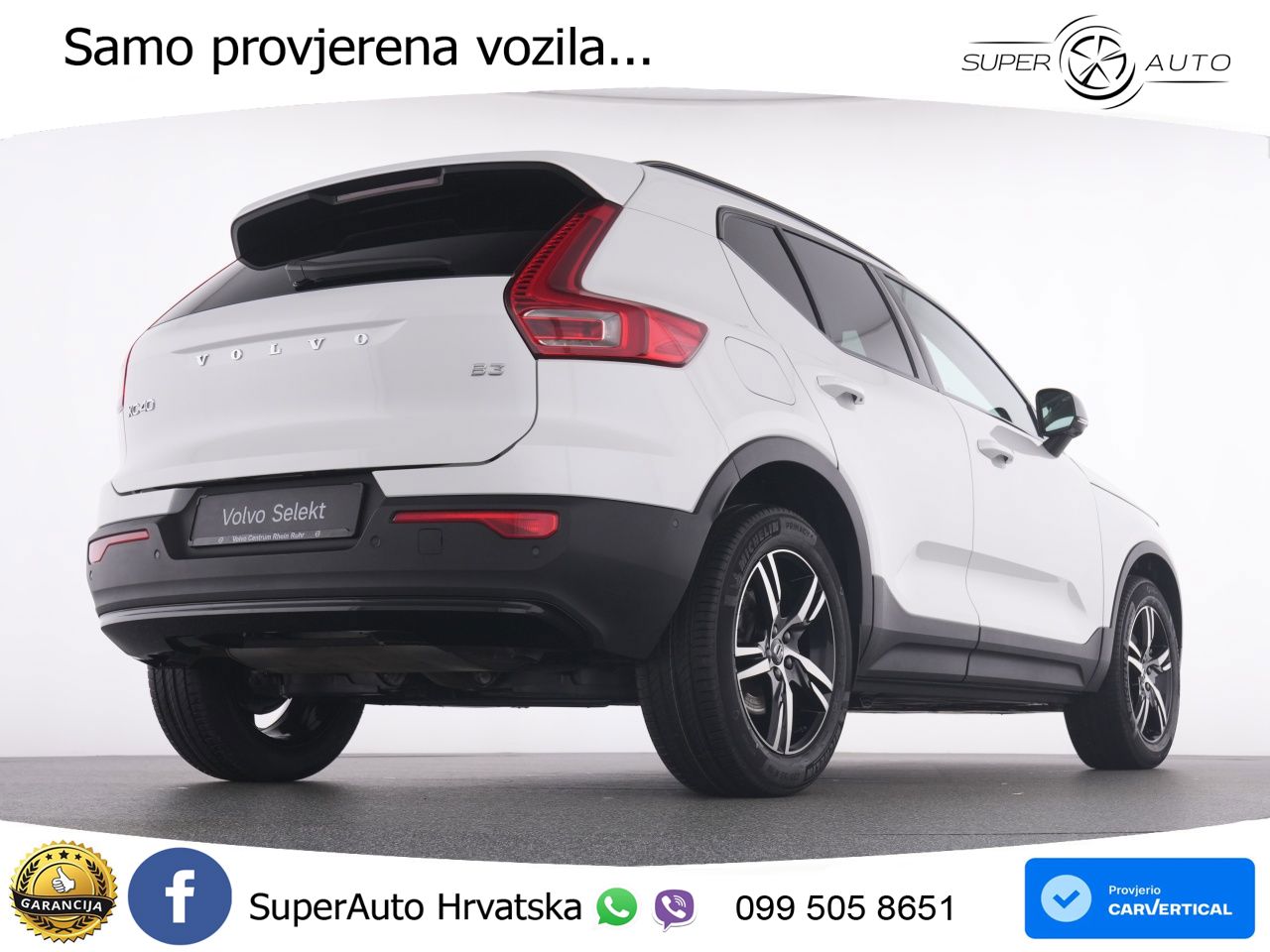 Volvo XC40 2.0 B3 163 KS Automatic LED+GR SJED+ACC