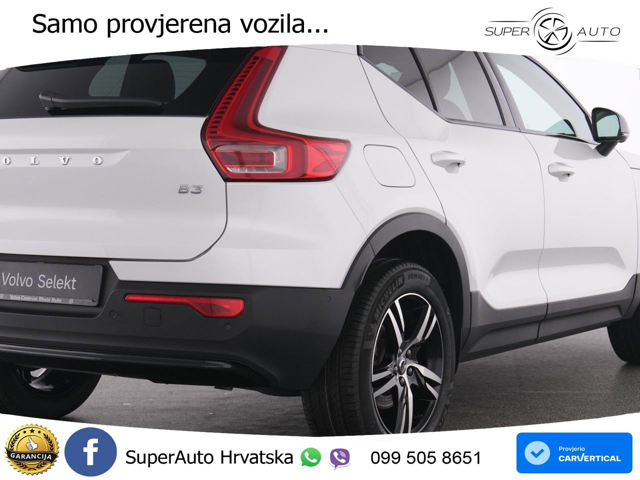 Volvo XC40 2.0 B3 163 KS Automatic LED+GR SJED+ACC
