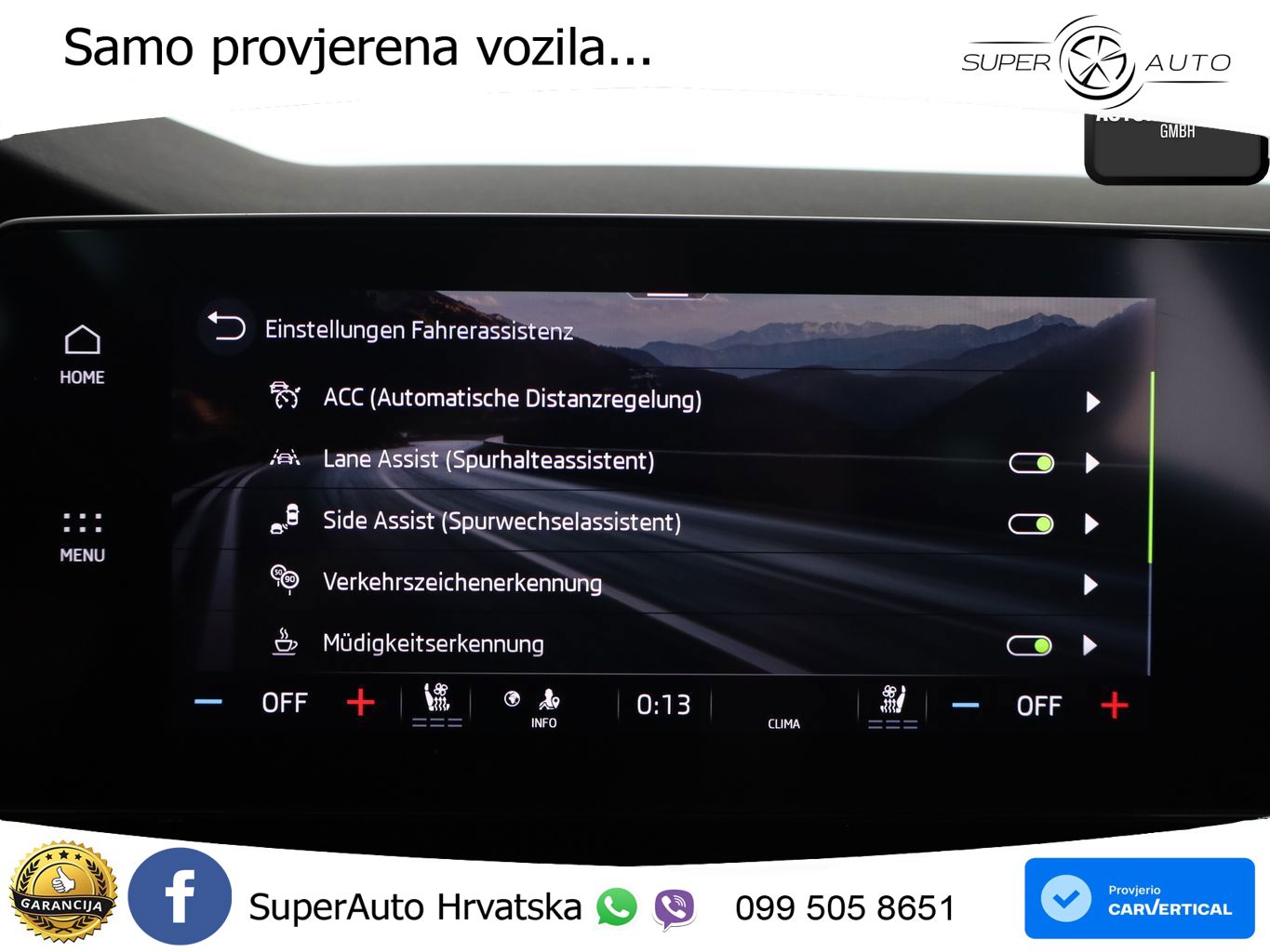 Škoda Octavia Combi 2.0 TDI (150 KS) DSG LED+GR SJED+ACC