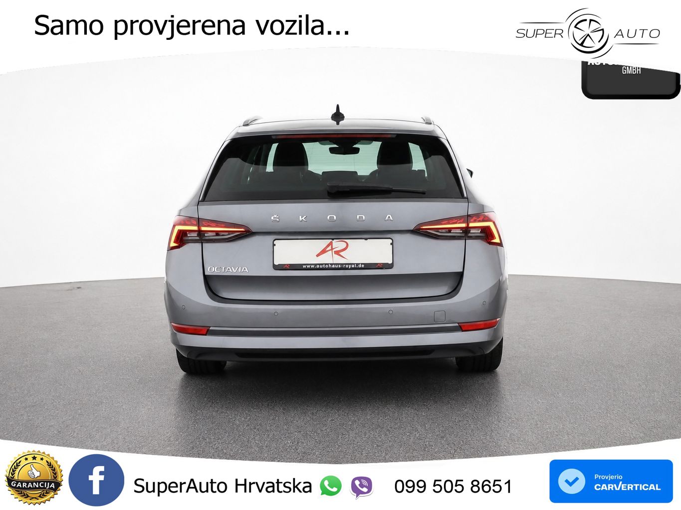 Škoda Octavia Combi 2.0 TDI (150 KS) DSG LED+GR SJED+ACC