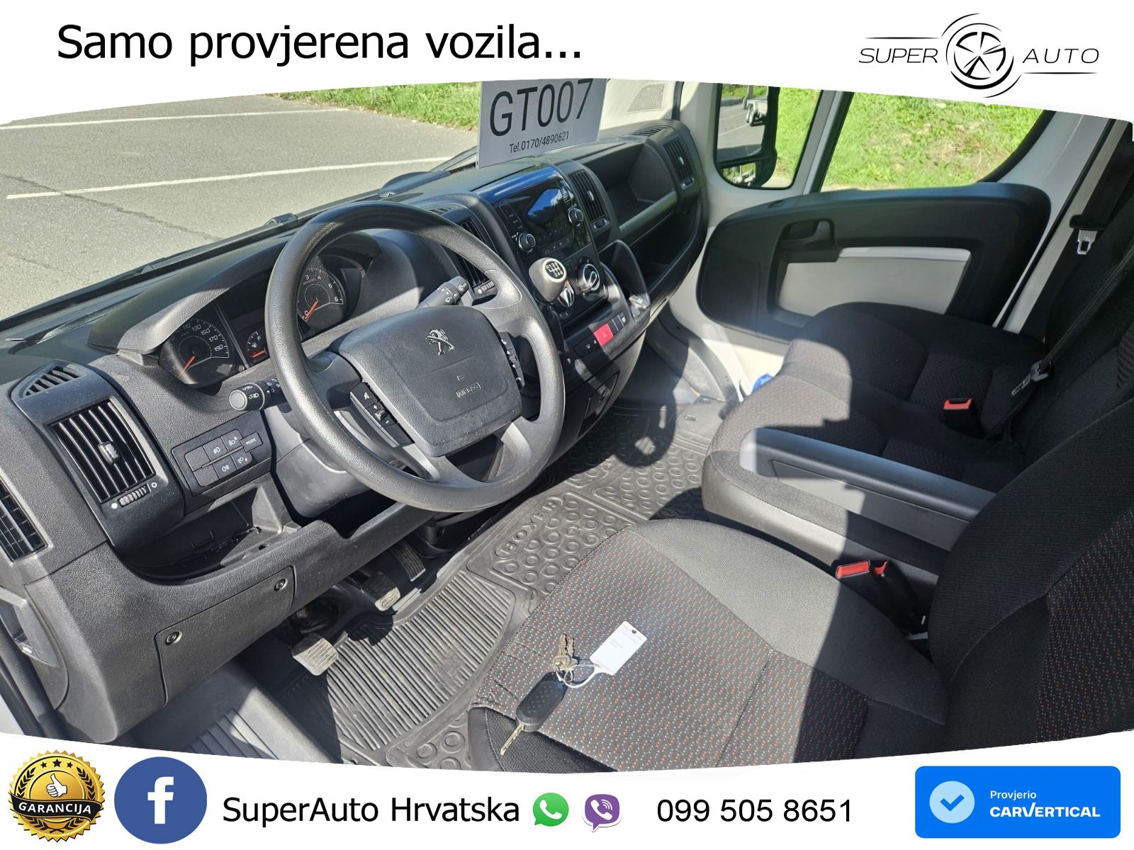 Peugeot Boxer Doka 3-Seitenkipper AHK Klima 1.Hand 131 KS