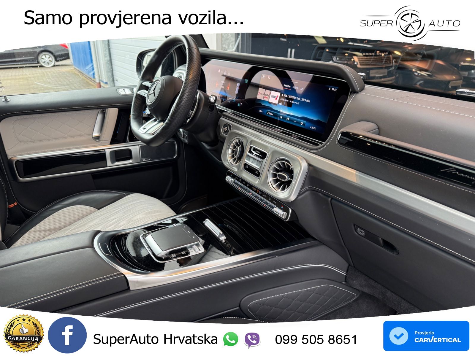 Mercedes AMG G 63 Long V8 (585 KS) 4MATIC 9G-TRONIC AMG SPEEDSHIFT TCT Superior LED+GR SJED+ACC