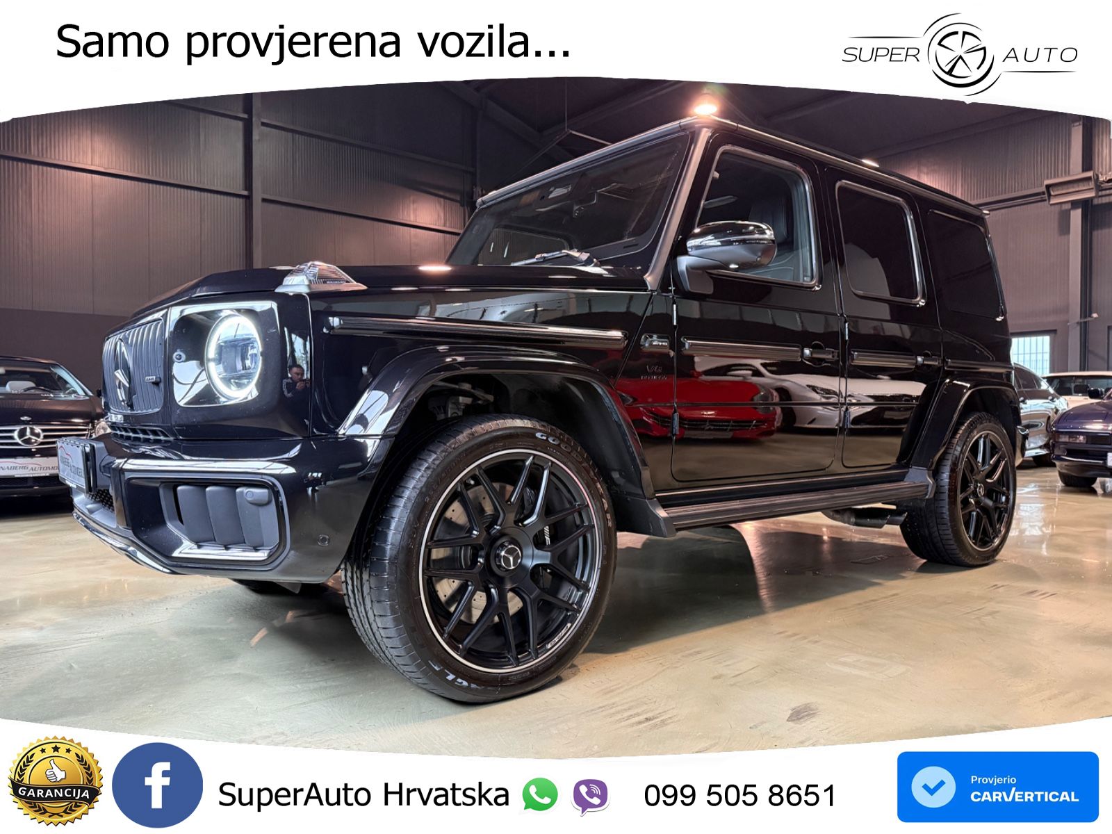Mercedes AMG G 63 Long V8 (585 KS) 4MATIC 9G-TRONIC AMG SPEEDSHIFT TCT Superior LED+GR SJED+ACC