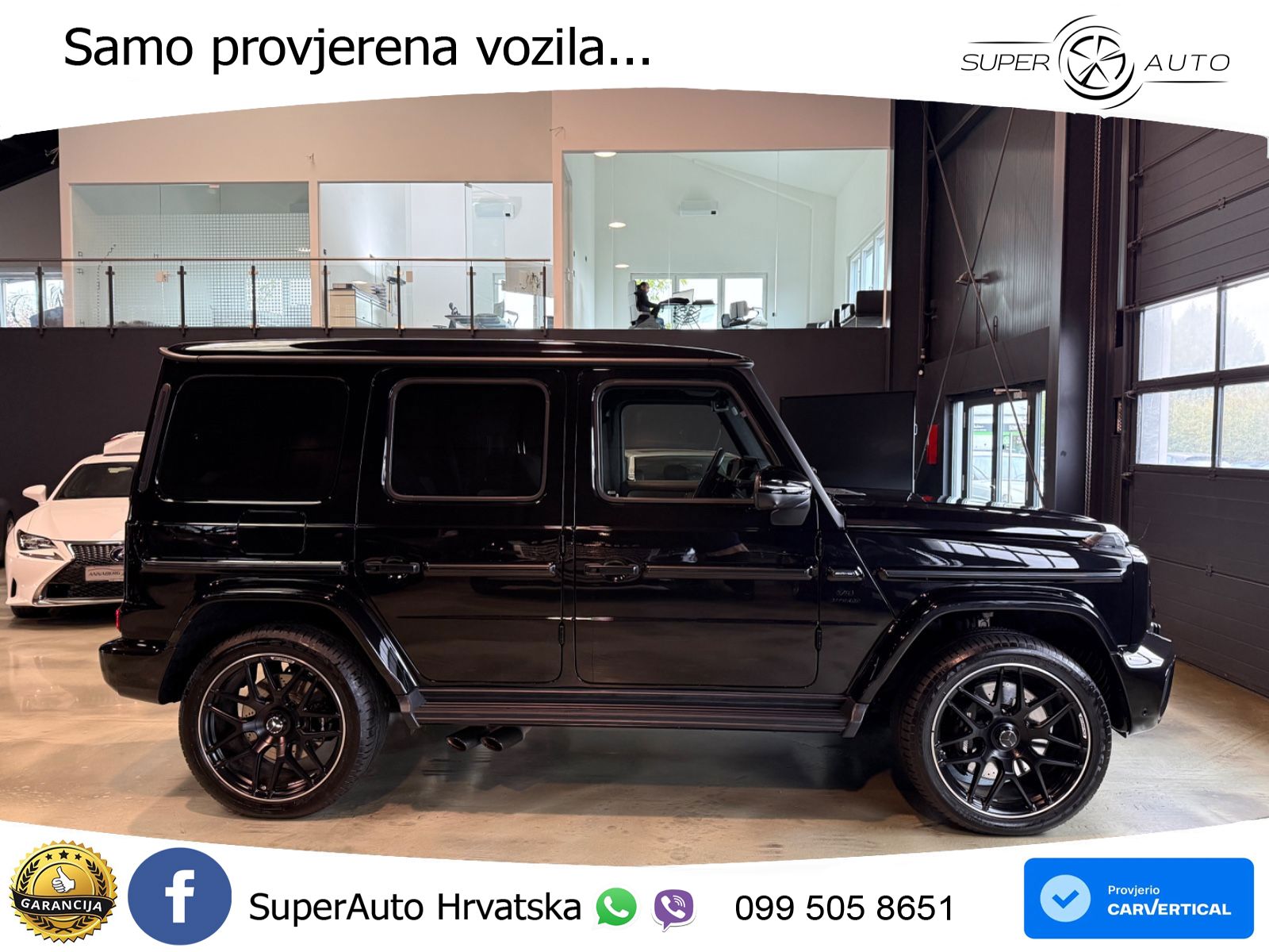 Mercedes AMG G 63 Long V8 (585 KS) 4MATIC 9G-TRONIC AMG SPEEDSHIFT TCT Superior LED+GR SJED+ACC