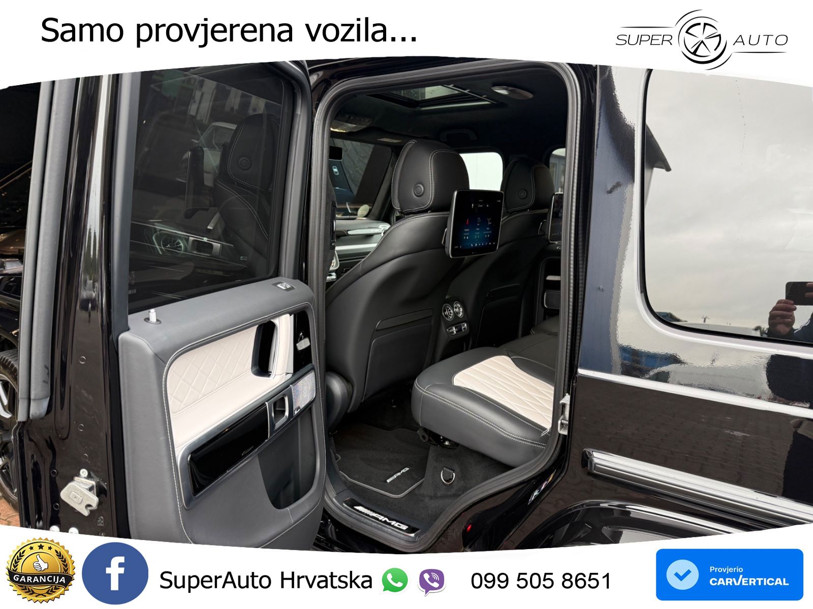 Mercedes AMG G 63 Long V8 (585 KS) 4MATIC 9G-TRONIC AMG SPEEDSHIFT TCT Superior LED+GR SJED+ACC