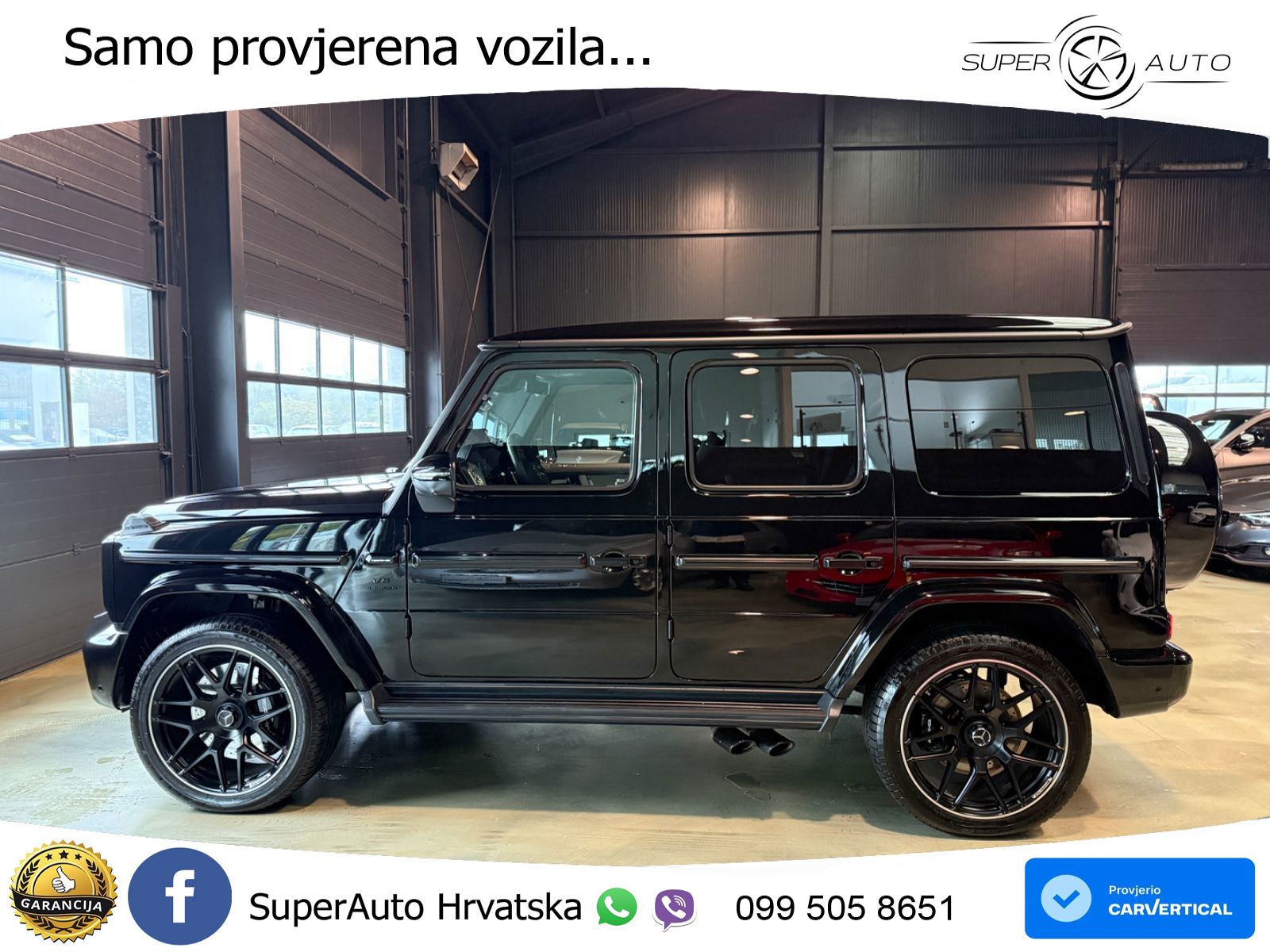Mercedes AMG G 63 Long V8 (585 KS) 4MATIC 9G-TRONIC AMG SPEEDSHIFT TCT Superior LED+GR SJED+ACC