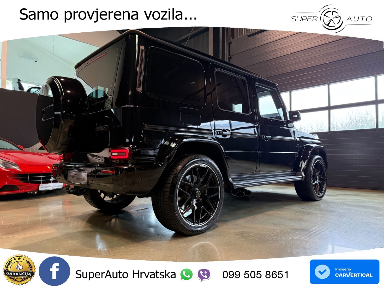 Mercedes AMG G 63 Long V8 (585 KS) 4MATIC 9G-TRONIC AMG SPEEDSHIFT TCT Superior LED+GR SJED+ACC
