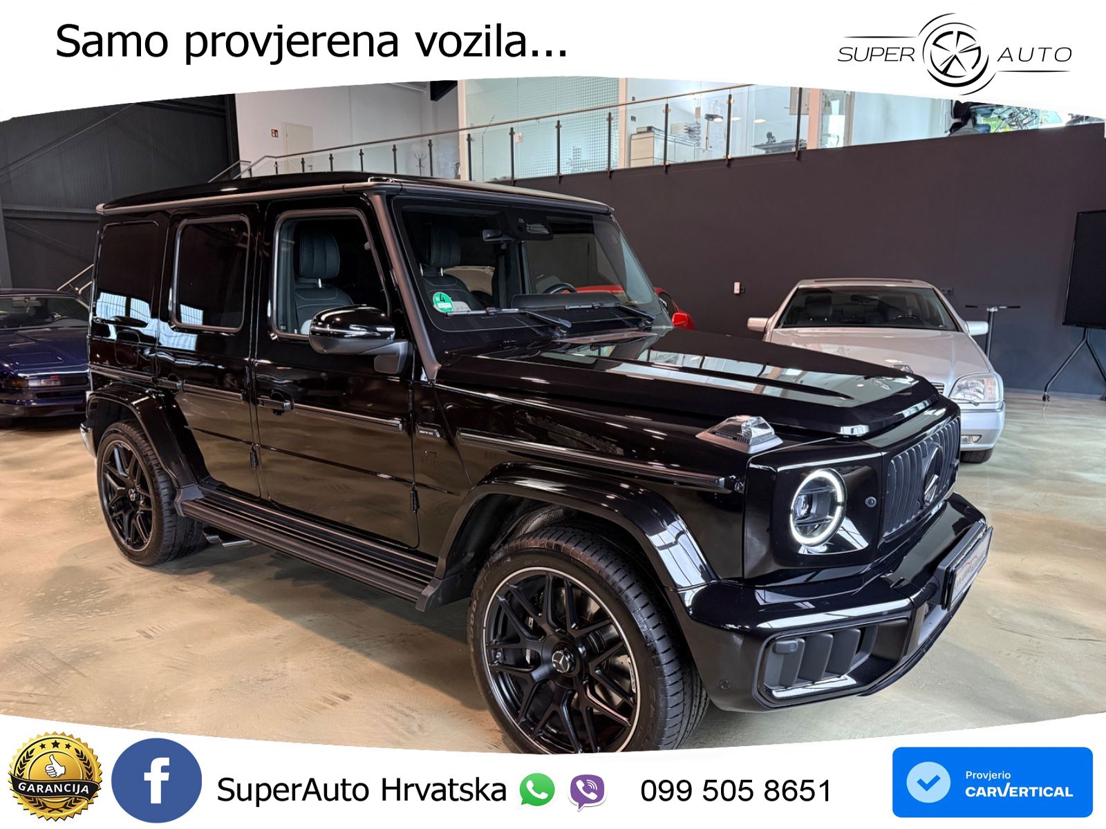 Mercedes AMG G 63 Long V8 (585 KS) 4MATIC 9G-TRONIC AMG SPEEDSHIFT TCT Superior LED+GR SJED+ACC