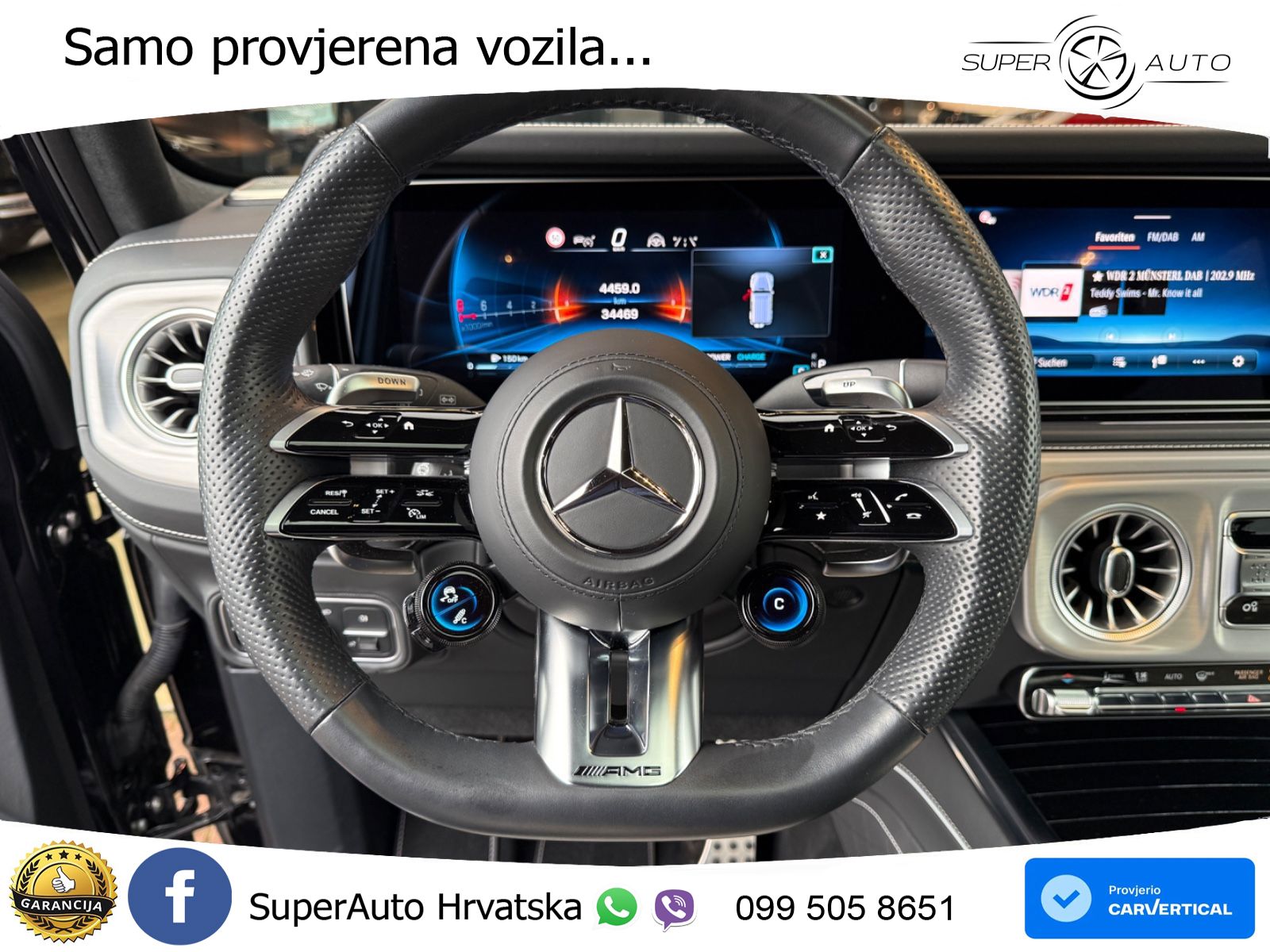Mercedes AMG G 63 Long V8 (585 KS) 4MATIC 9G-TRONIC AMG SPEEDSHIFT TCT Superior LED+GR SJED+ACC