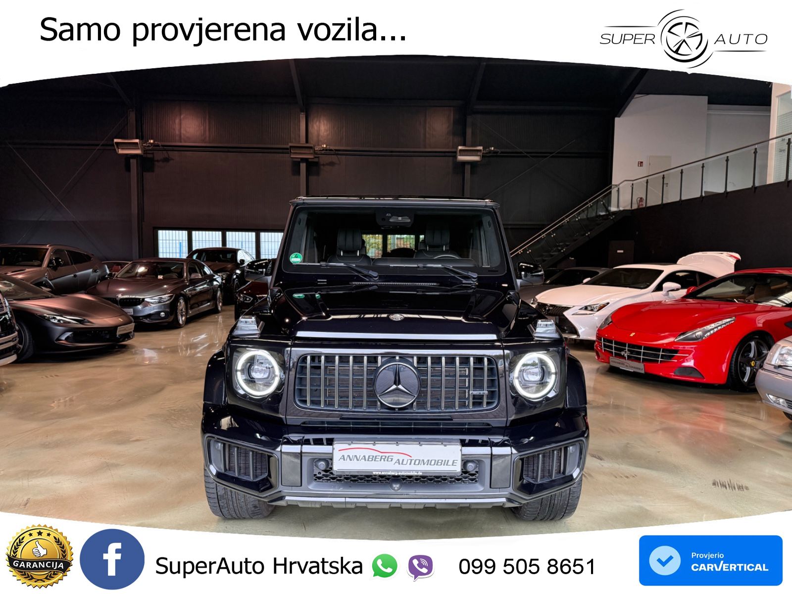 Mercedes AMG G 63 Long V8 (585 KS) 4MATIC 9G-TRONIC AMG SPEEDSHIFT TCT Superior LED+GR SJED+ACC