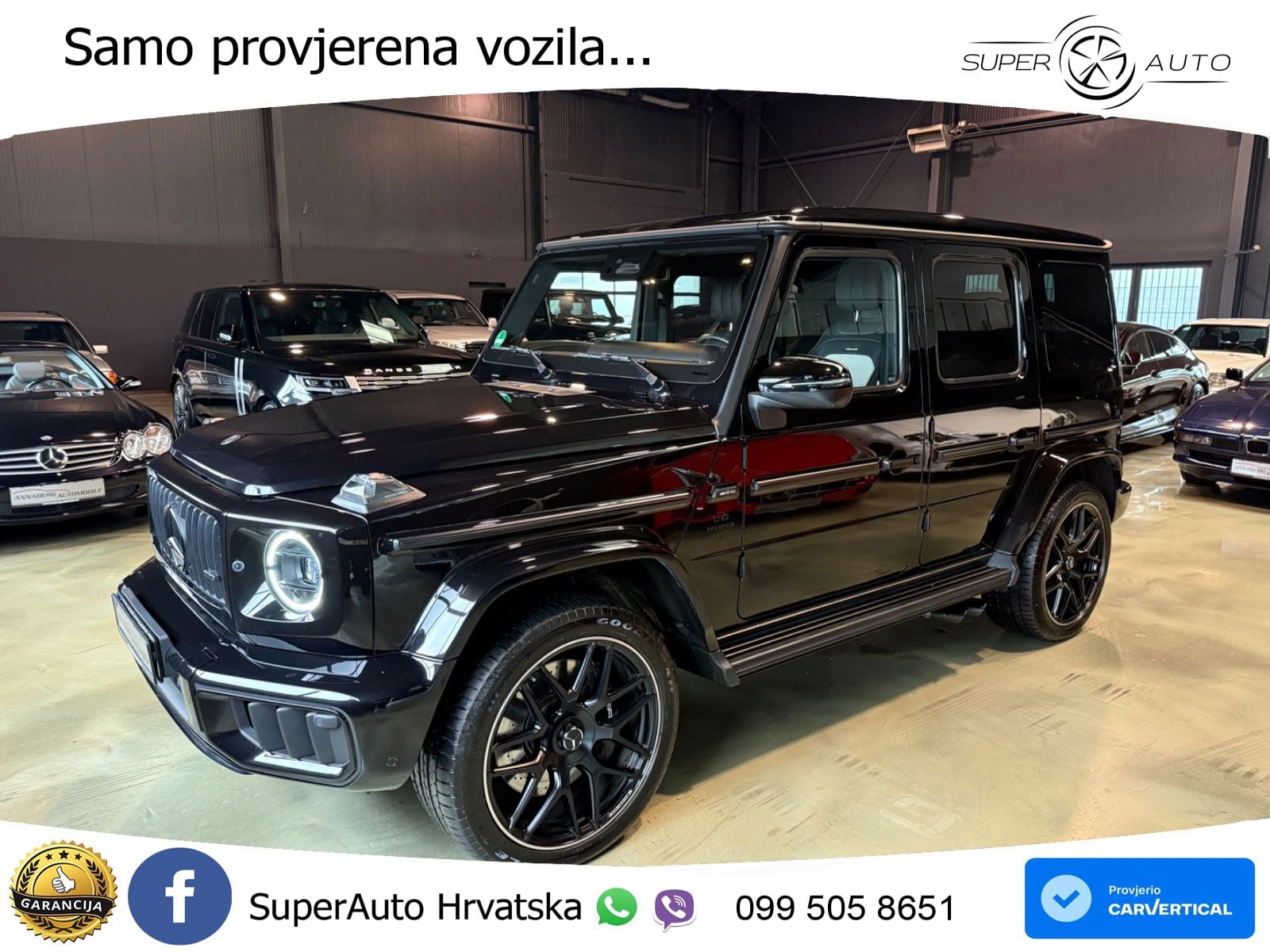 Mercedes AMG G 63 Long V8 (585 KS) 4MATIC 9G-TRONIC AMG SPEEDSHIFT TCT Superior LED+GR SJED+ACC