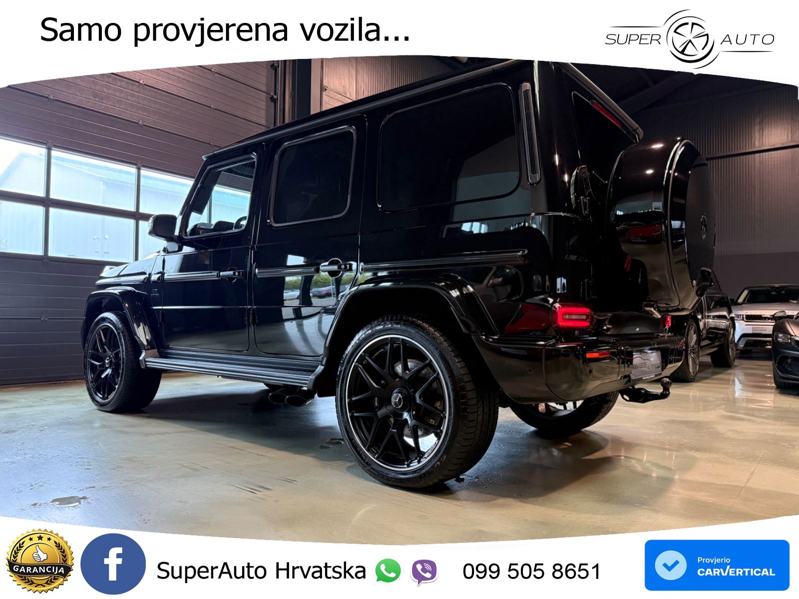 Mercedes AMG G 63 Long V8 (585 KS) 4MATIC 9G-TRONIC AMG SPEEDSHIFT TCT Superior LED+GR SJED+ACC