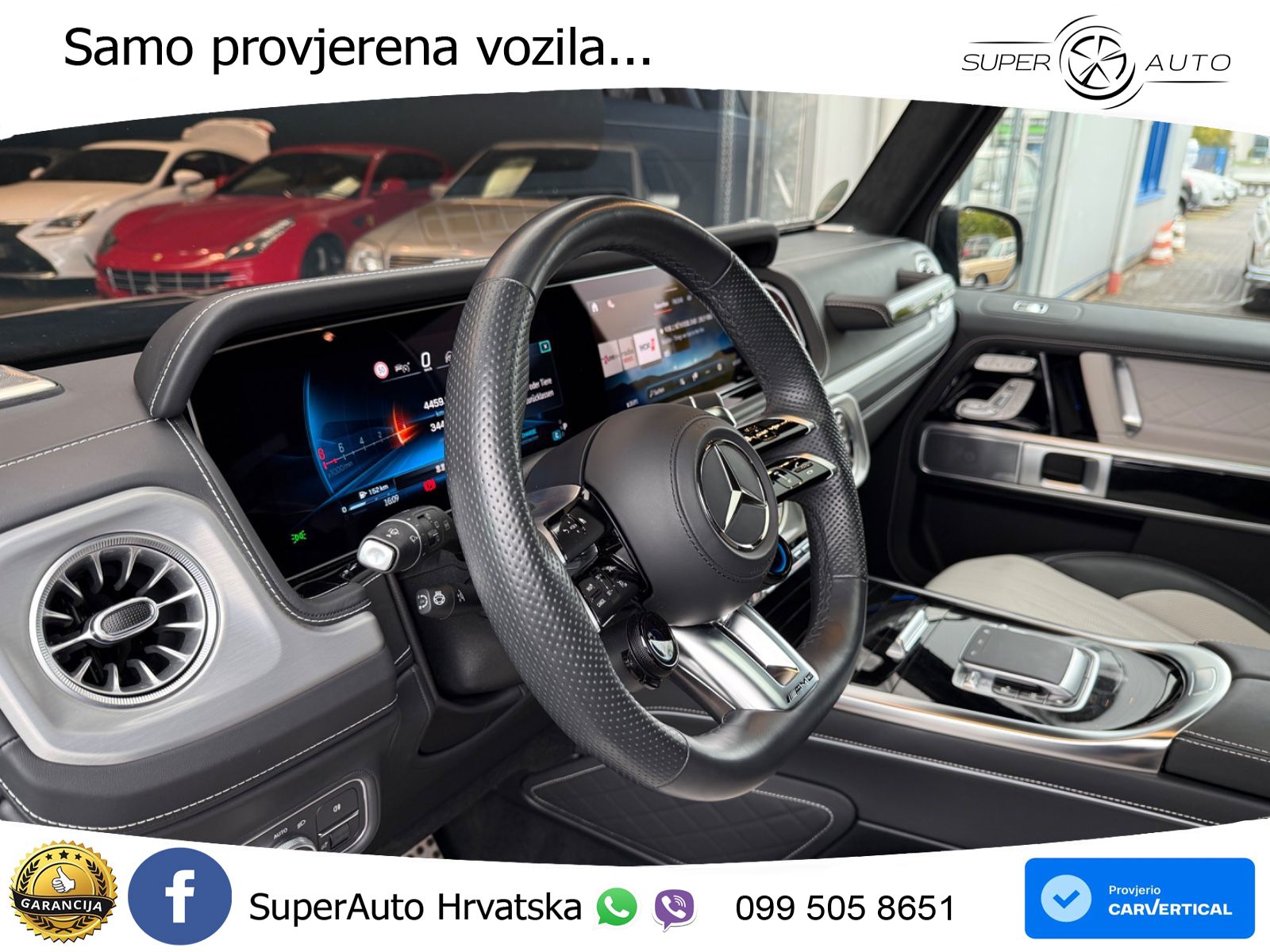 Mercedes AMG G 63 Long V8 (585 KS) 4MATIC 9G-TRONIC AMG SPEEDSHIFT TCT Superior LED+GR SJED+ACC