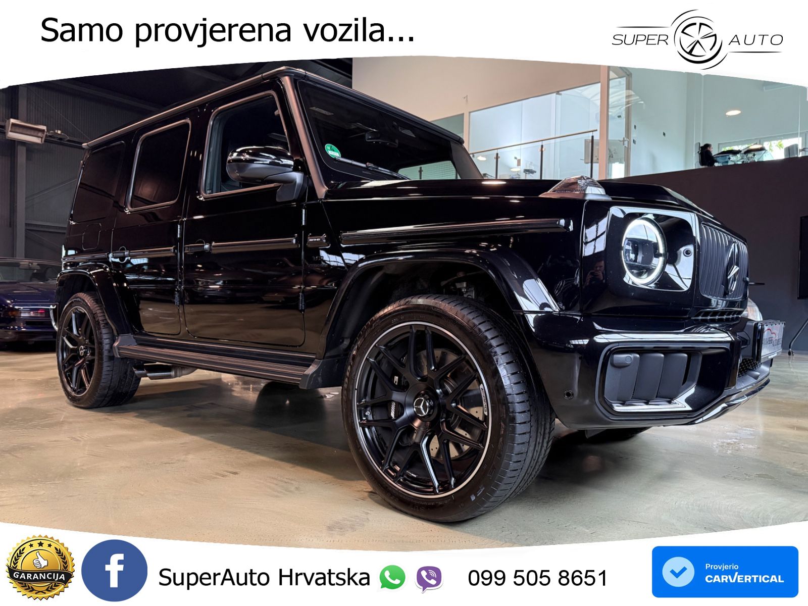 Mercedes AMG G 63 Long V8 (585 KS) 4MATIC 9G-TRONIC AMG SPEEDSHIFT TCT Superior LED+GR SJED+ACC