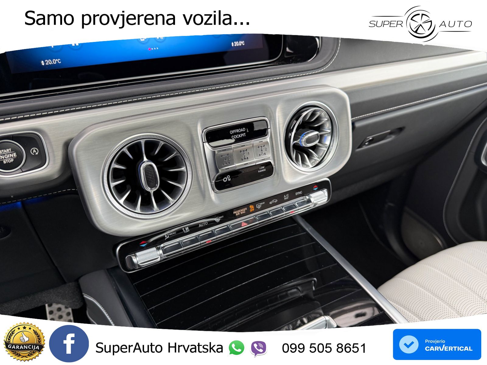 Mercedes AMG G 63 Long V8 (585 KS) 4MATIC 9G-TRONIC AMG SPEEDSHIFT TCT Superior LED+GR SJED+ACC