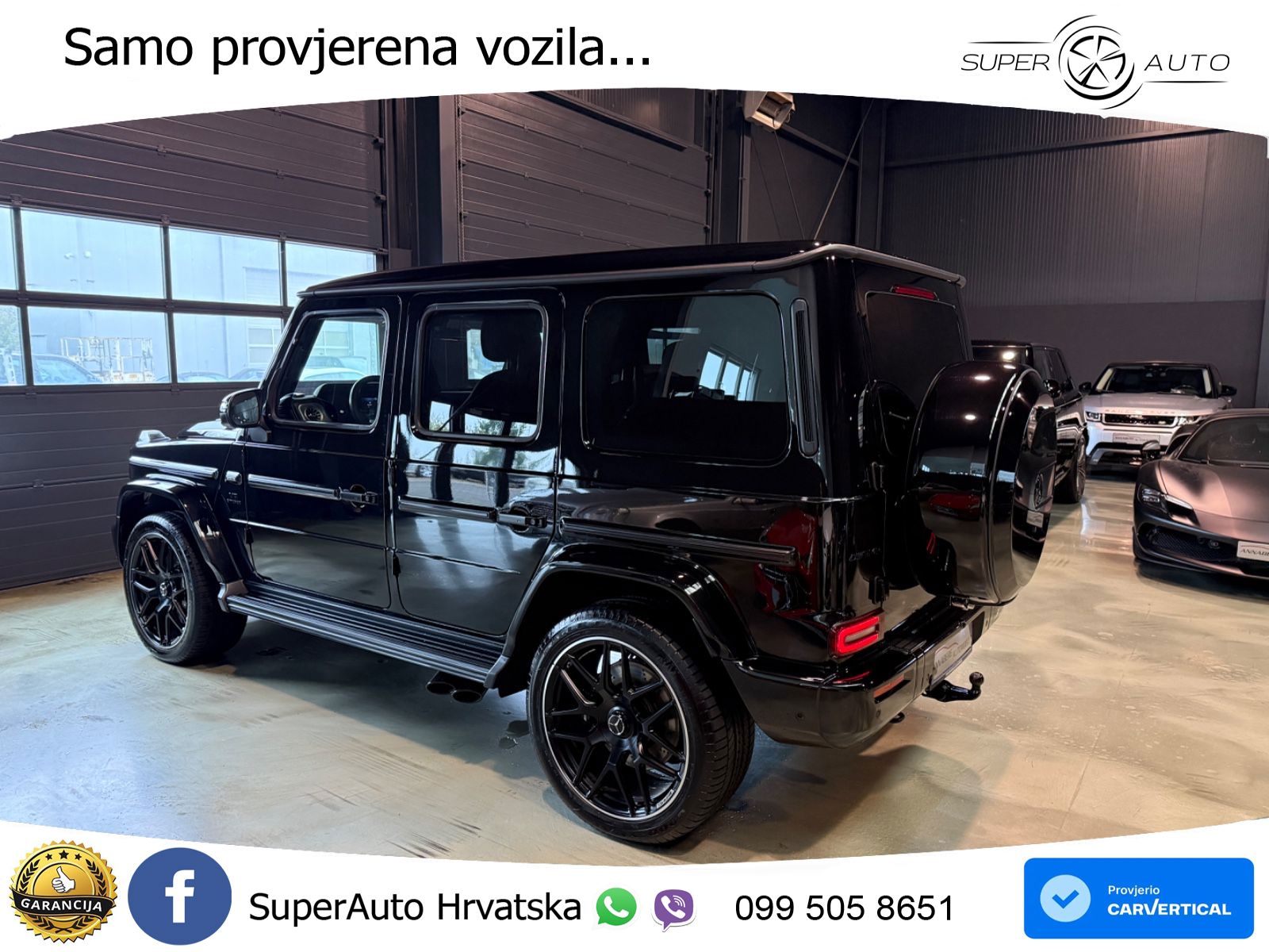 Mercedes AMG G 63 Long V8 (585 KS) 4MATIC 9G-TRONIC AMG SPEEDSHIFT TCT Superior LED+GR SJED+ACC