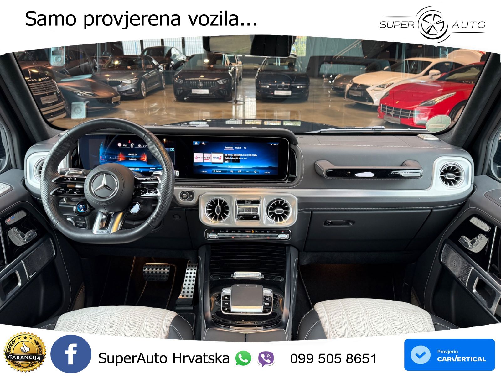 Mercedes AMG G 63 Long V8 (585 KS) 4MATIC 9G-TRONIC AMG SPEEDSHIFT TCT Superior LED+GR SJED+ACC