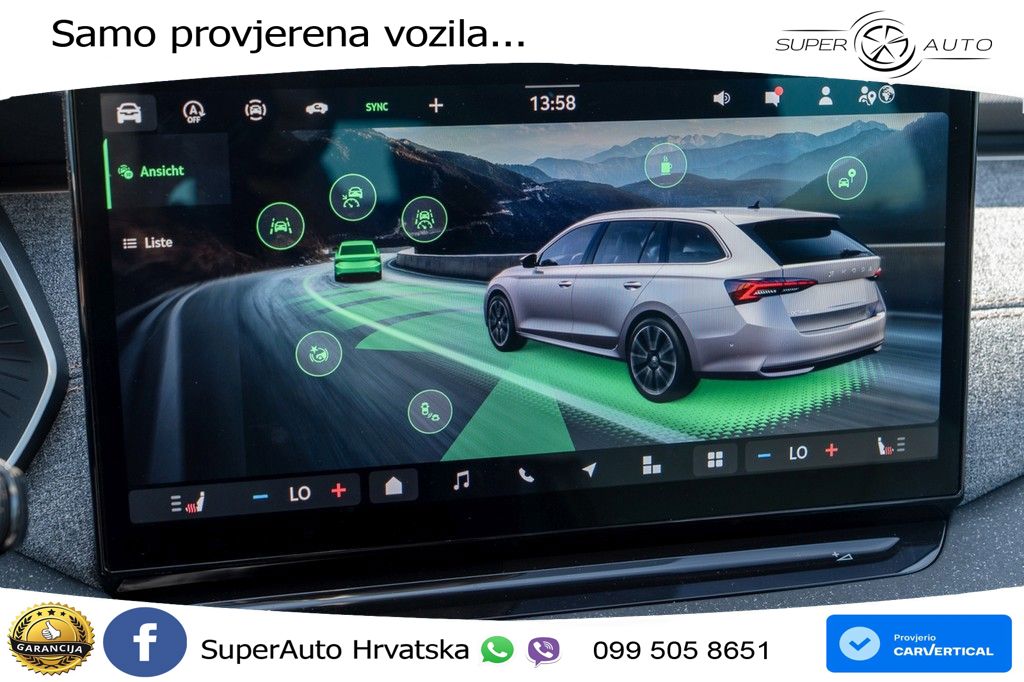 Škoda Octavia Combi 2.0 TDI (150 KS) DSG LED+GR SJED+ACC