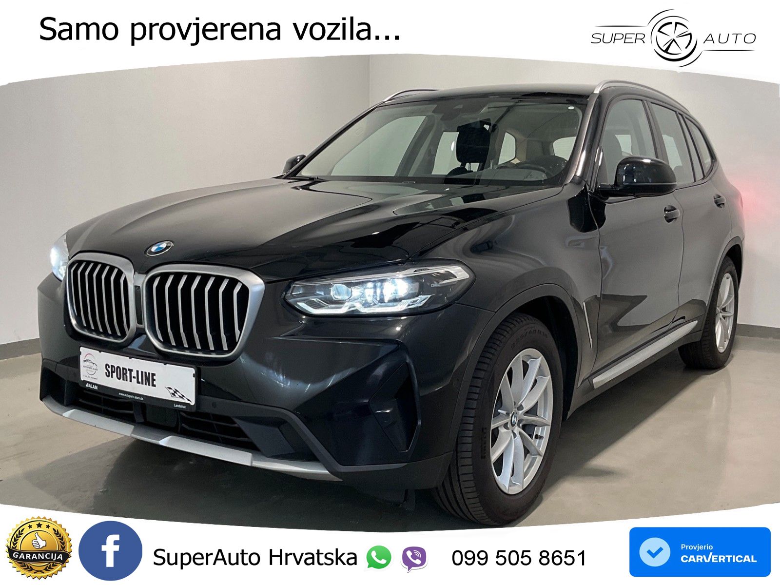 BMW X3 20d xDrive Steptronic LED+GR SJED+ACC