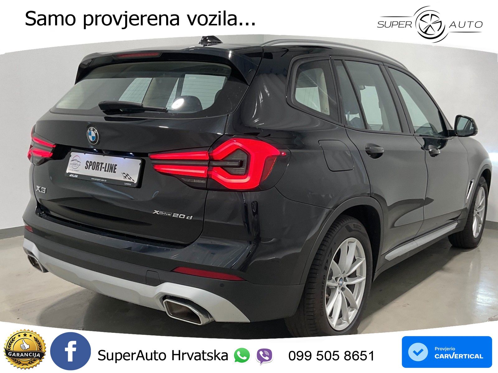 BMW X3 20d xDrive Steptronic LED+GR SJED+ACC