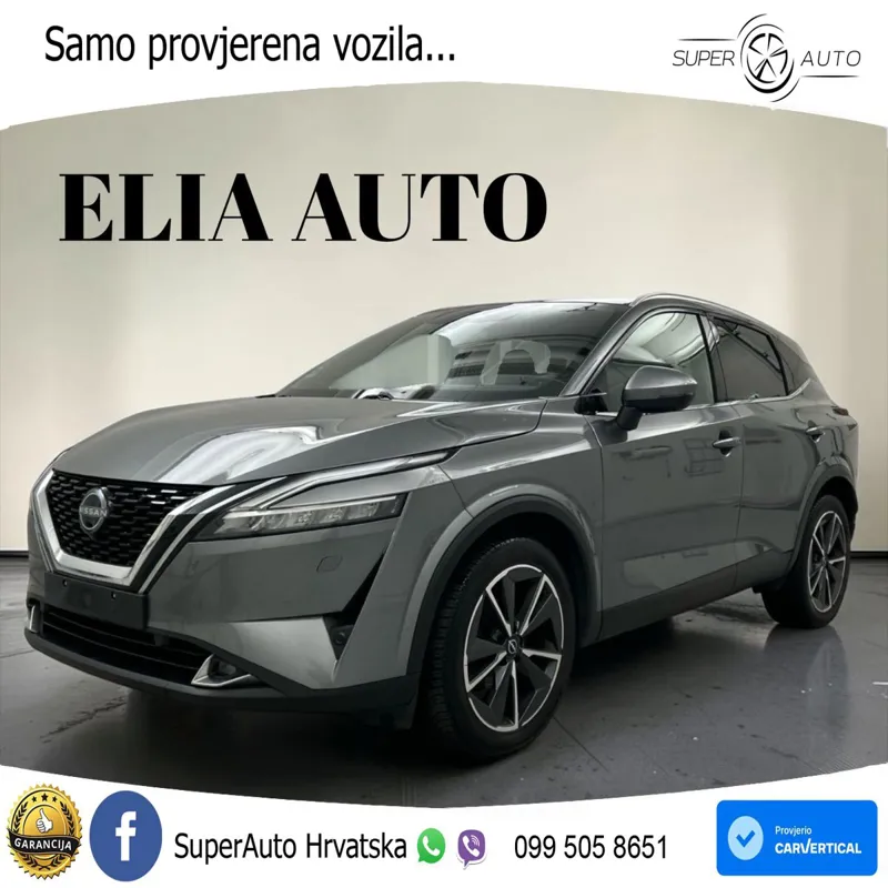 Nissan Qashqai 1.3 DIG-T (158 KS) Xtronic Tekna LED+GR SJED+ACC