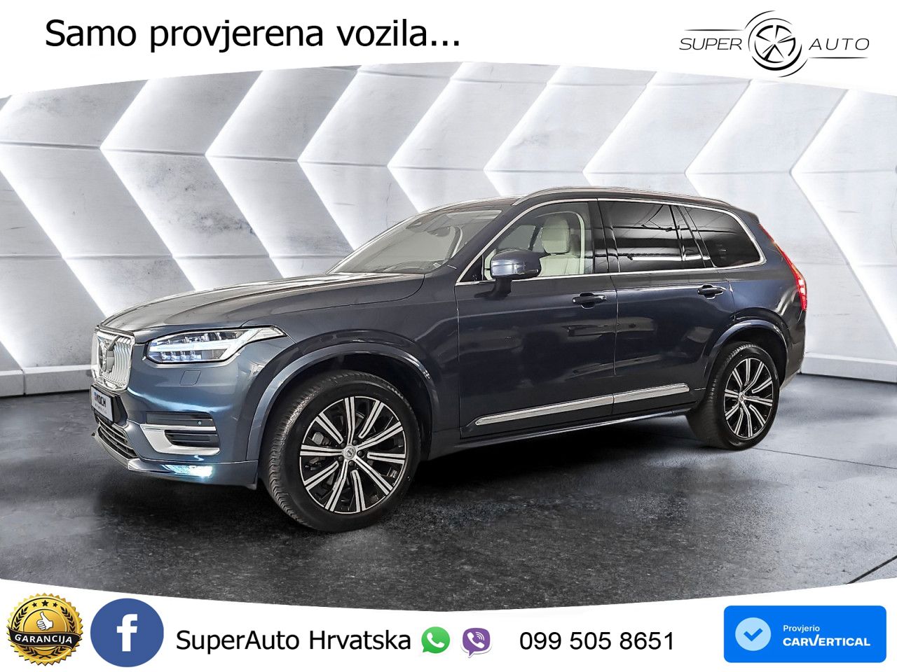 Volvo XC90 2.0 B5 Diesel AWD Automatic LED+GR SJED+ACC