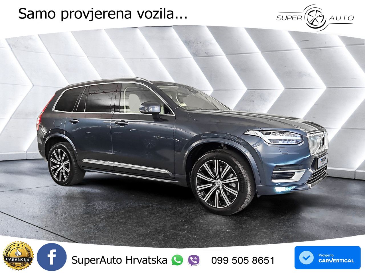 Volvo XC90 2.0 B5 Diesel AWD Automatic LED+GR SJED+ACC