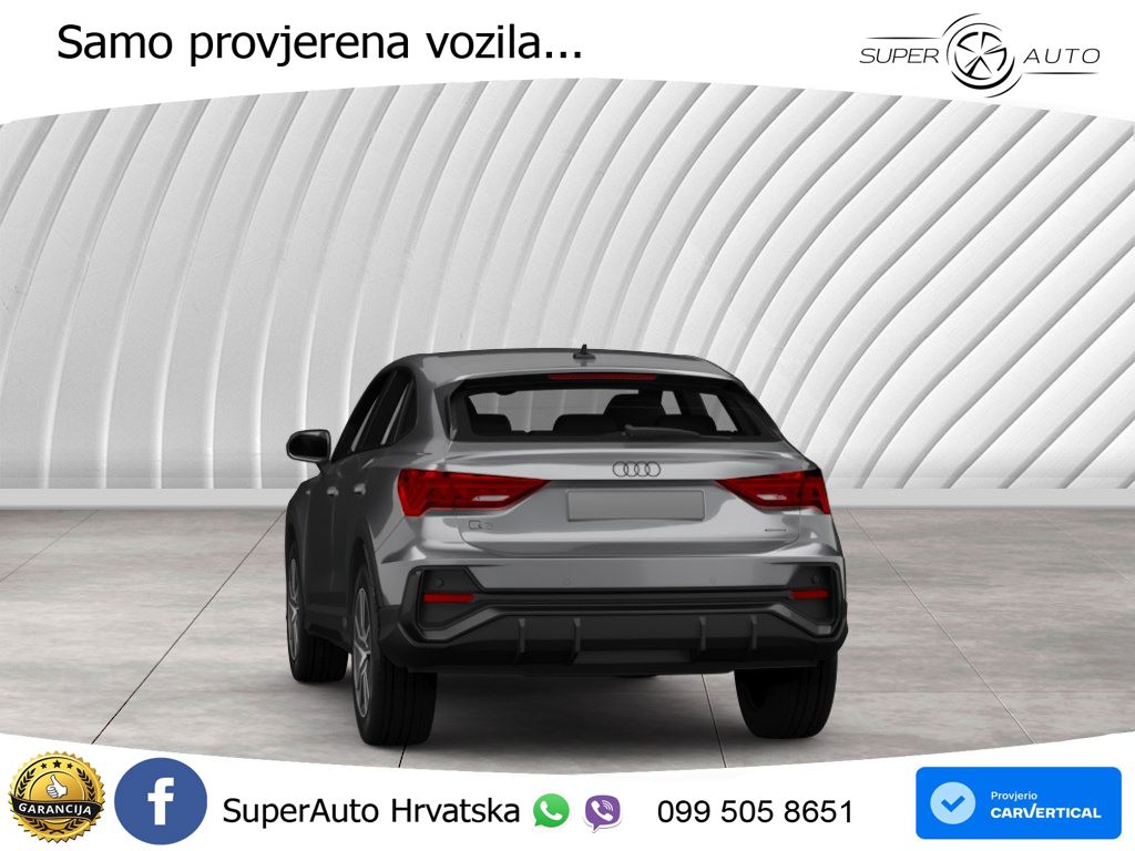 Audi Q3 Sportback 35 TDI (150 KS) quattro S tronic S line