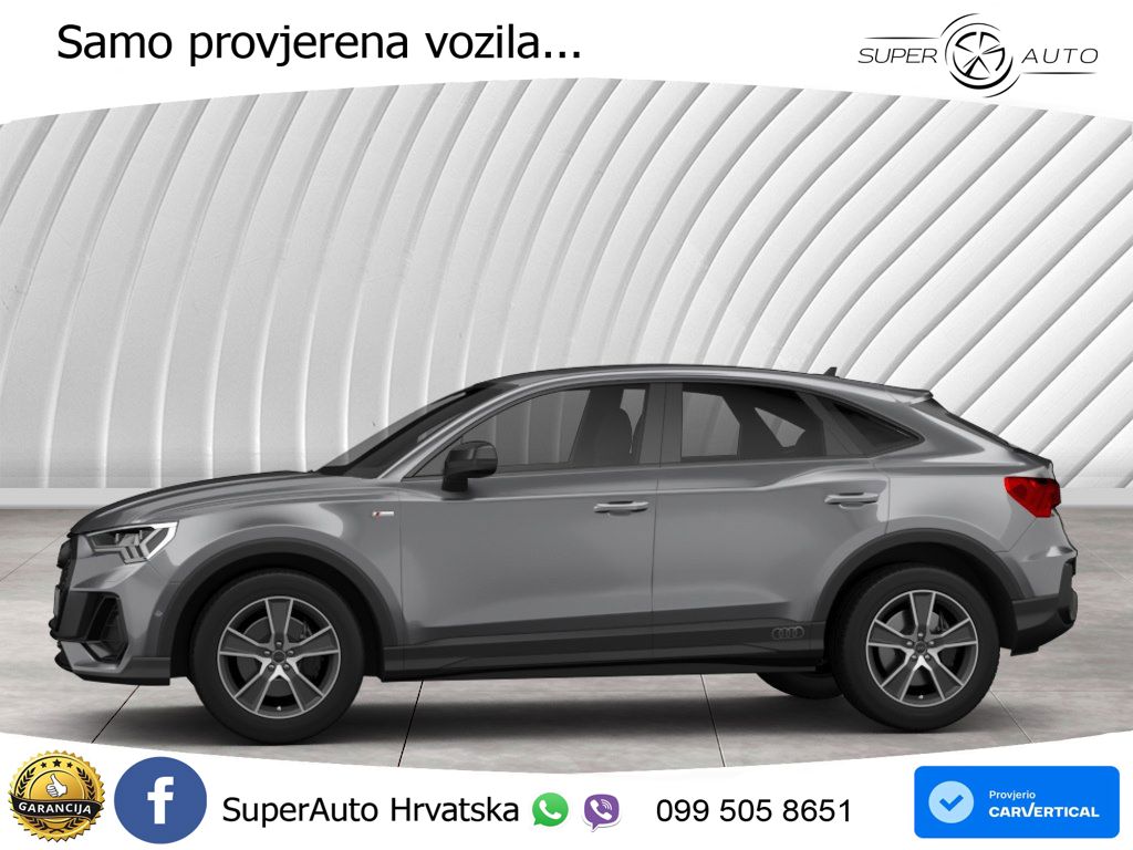Audi Q3 Sportback 35 TDI (150 KS) quattro S tronic S line