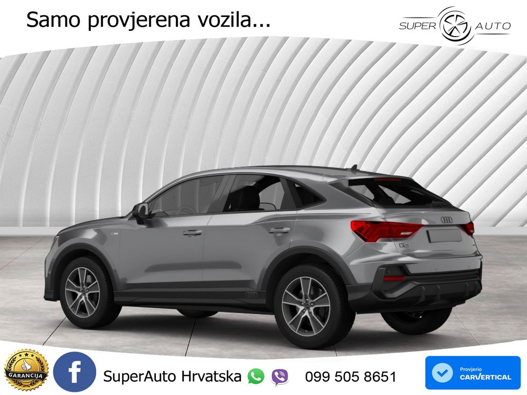 Audi Q3 Sportback 35 TDI (150 KS) quattro S tronic S line
