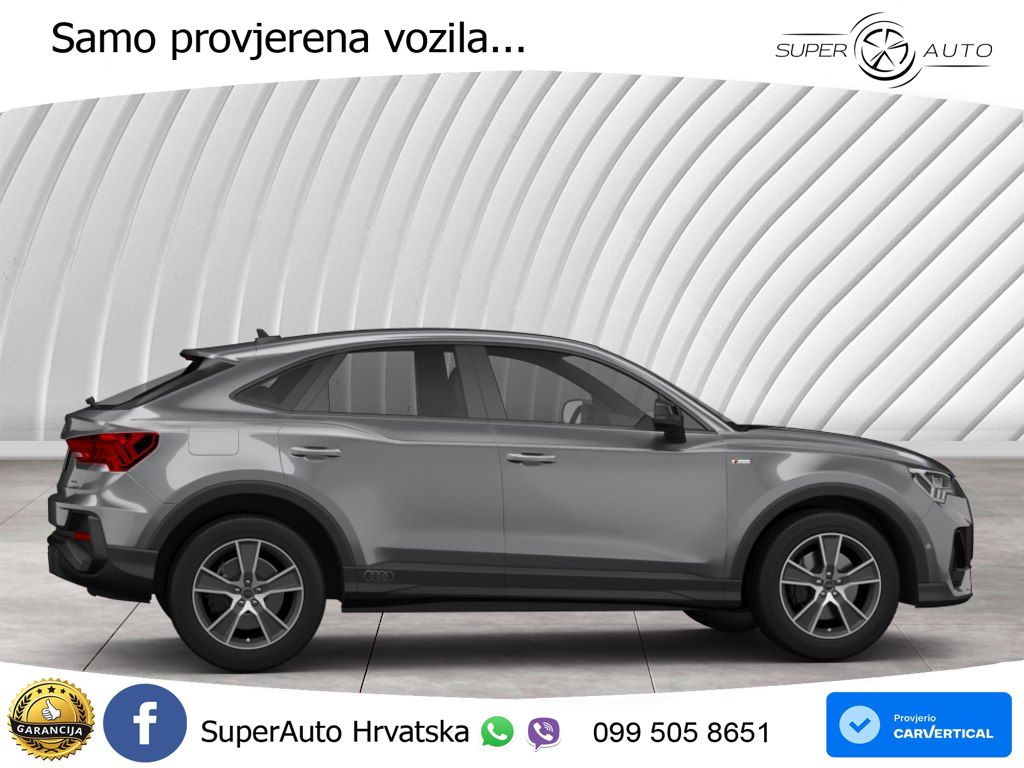 Audi Q3 Sportback 35 TDI (150 KS) quattro S tronic S line