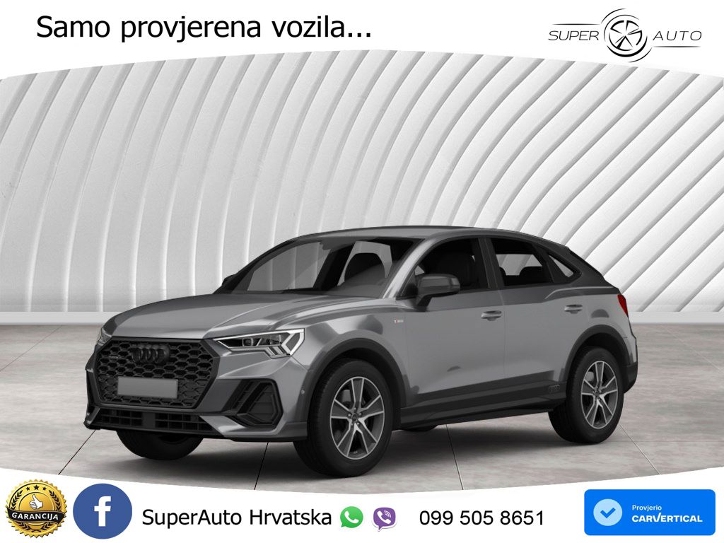 Audi Q3 Sportback 35 TDI (150 KS) quattro S tronic S line