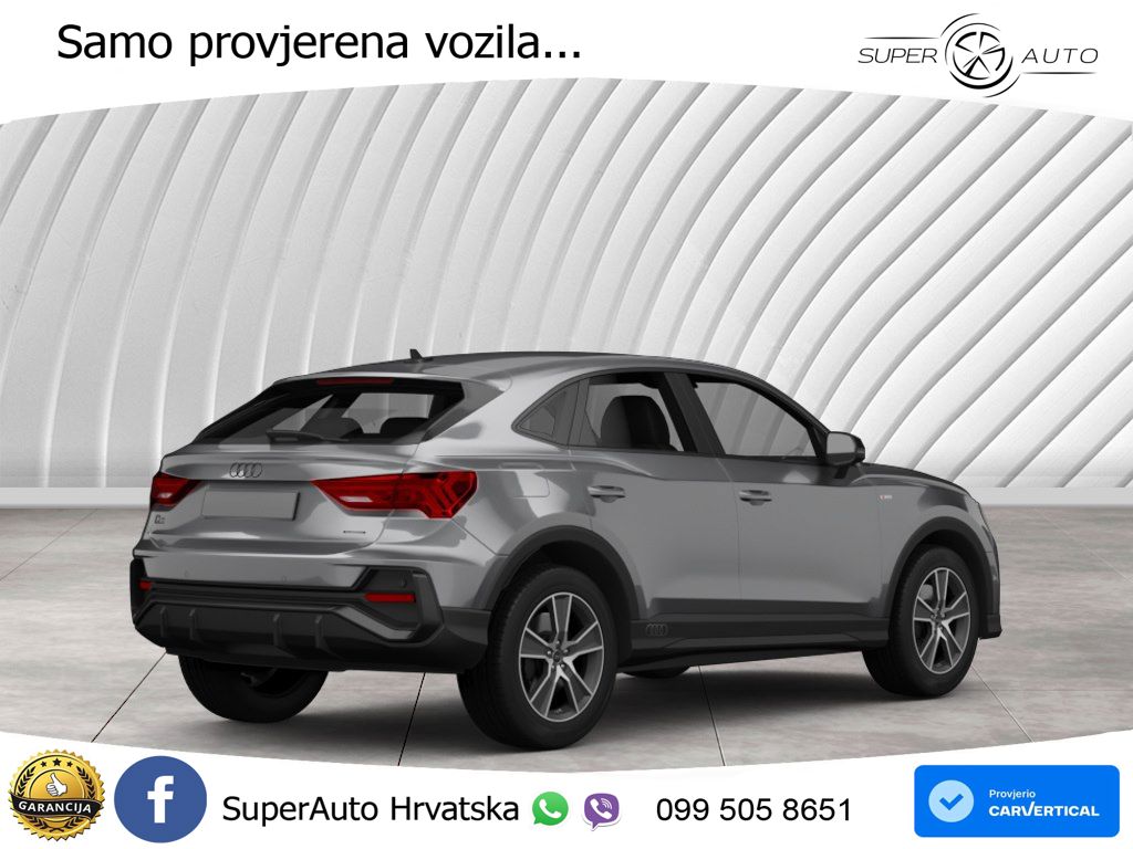 Audi Q3 Sportback 35 TDI (150 KS) quattro S tronic S line