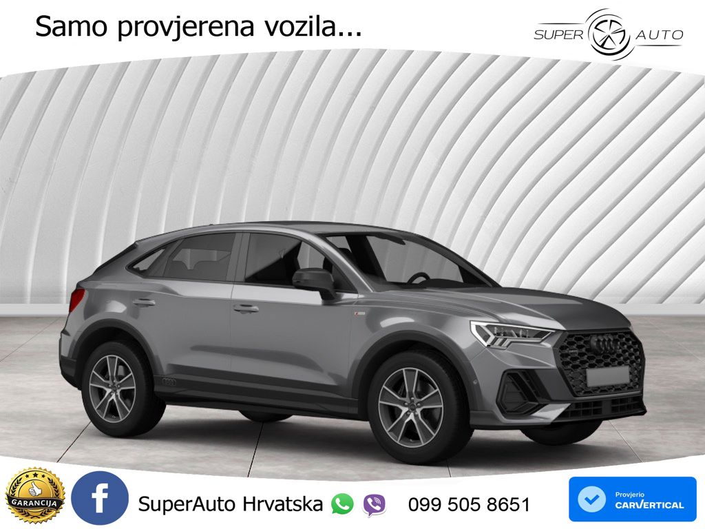 Audi Q3 Sportback 35 TDI (150 KS) quattro S tronic S line