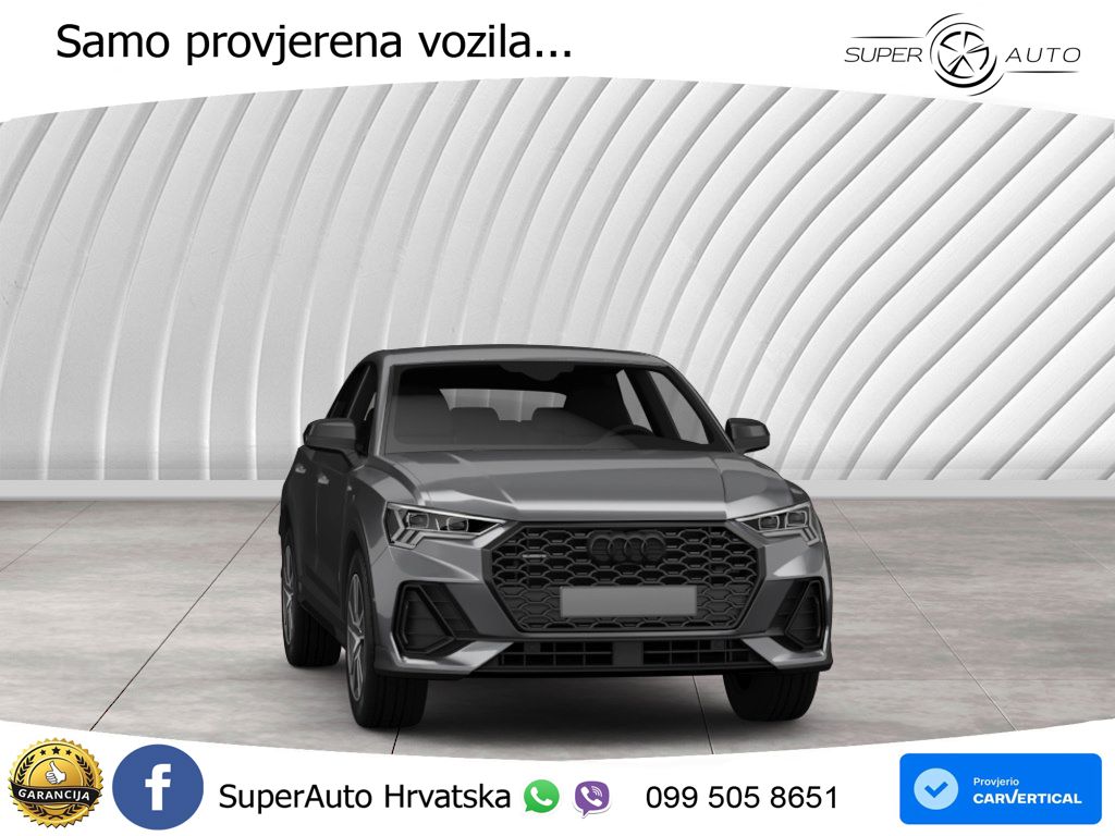 Audi Q3 Sportback 35 TDI (150 KS) quattro S tronic S line