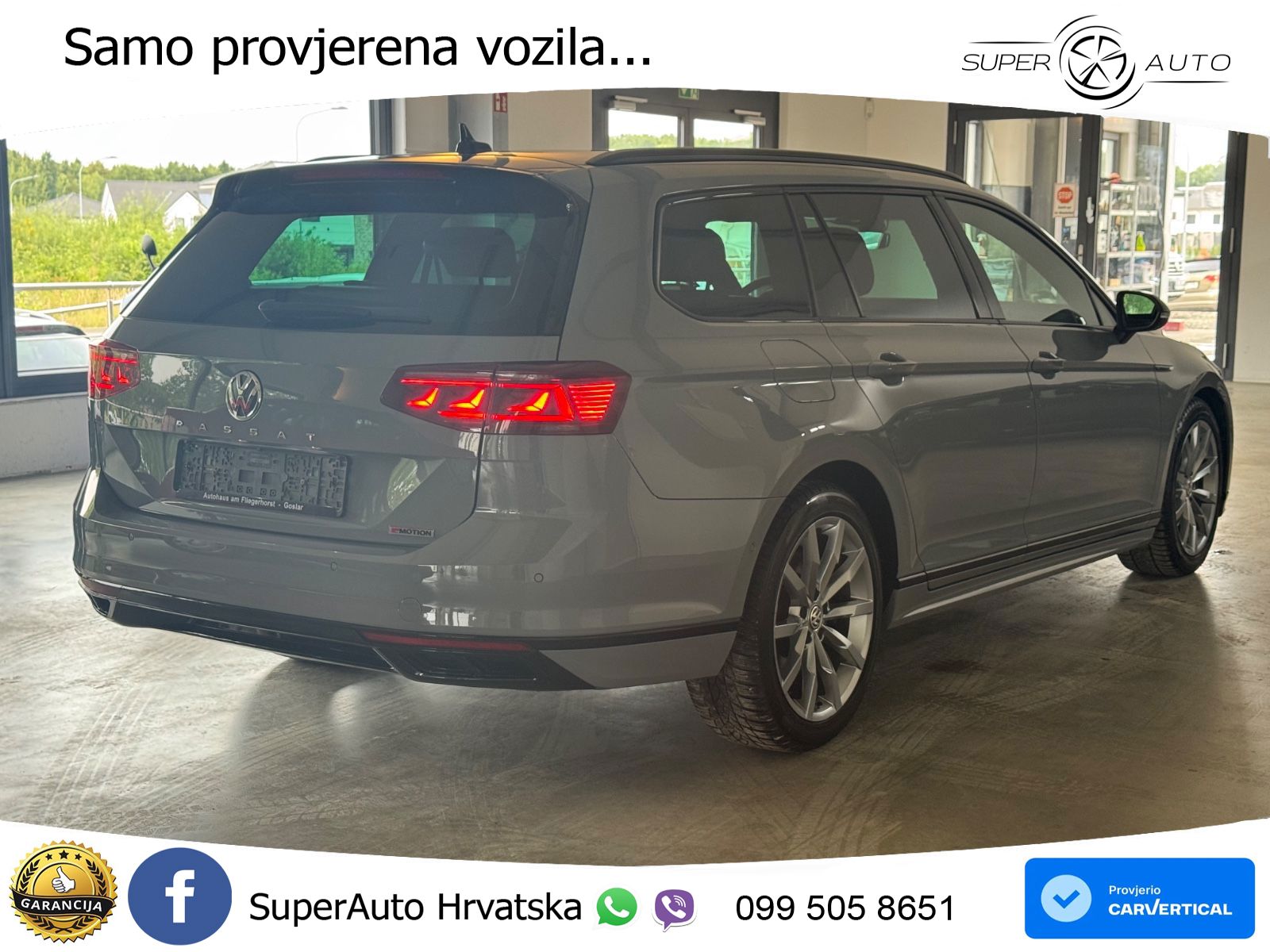 Volkswagen Passat Variant 2.0 TDI (240 KS) 4MOTION DSG R-Line LED+GR SJED+ACC