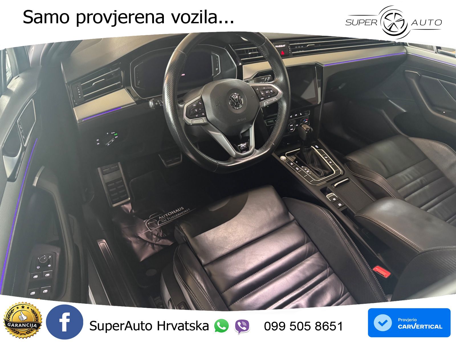 Volkswagen Passat Variant 2.0 TDI (240 KS) 4MOTION DSG R-Line LED+GR SJED+ACC