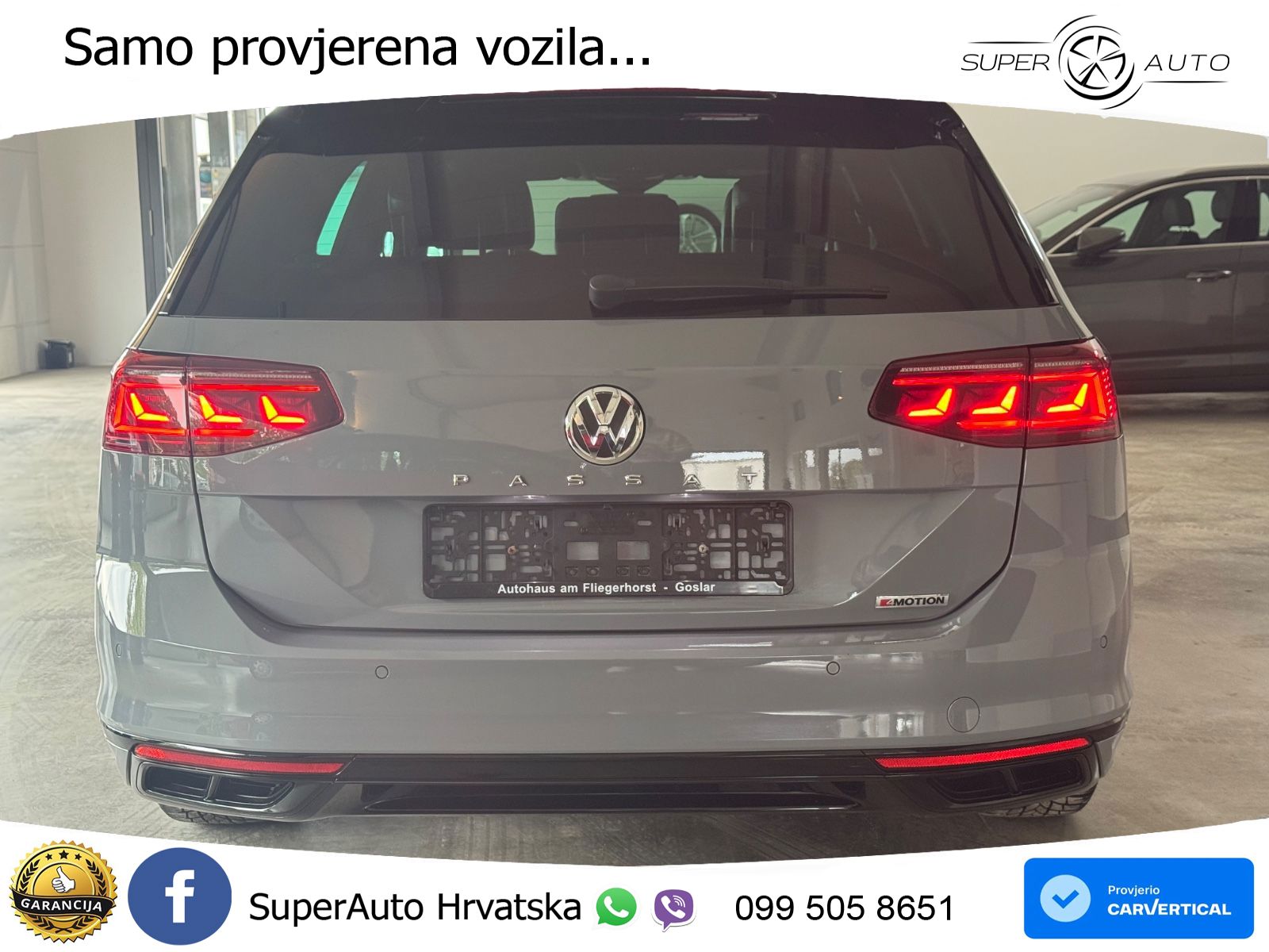 Volkswagen Passat Variant 2.0 TDI (240 KS) 4MOTION DSG R-Line LED+GR SJED+ACC