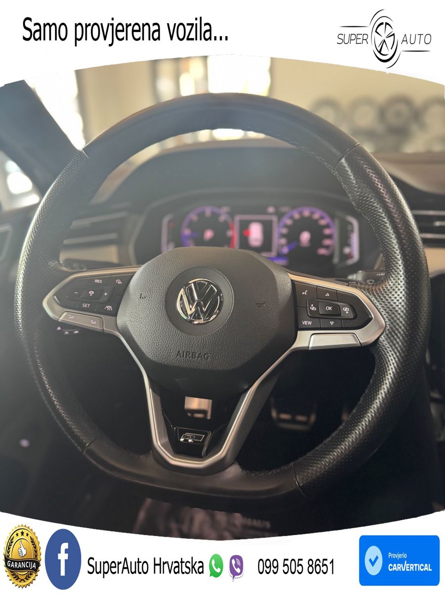 Volkswagen Passat Variant 2.0 TDI (240 KS) 4MOTION DSG R-Line LED+GR SJED+ACC