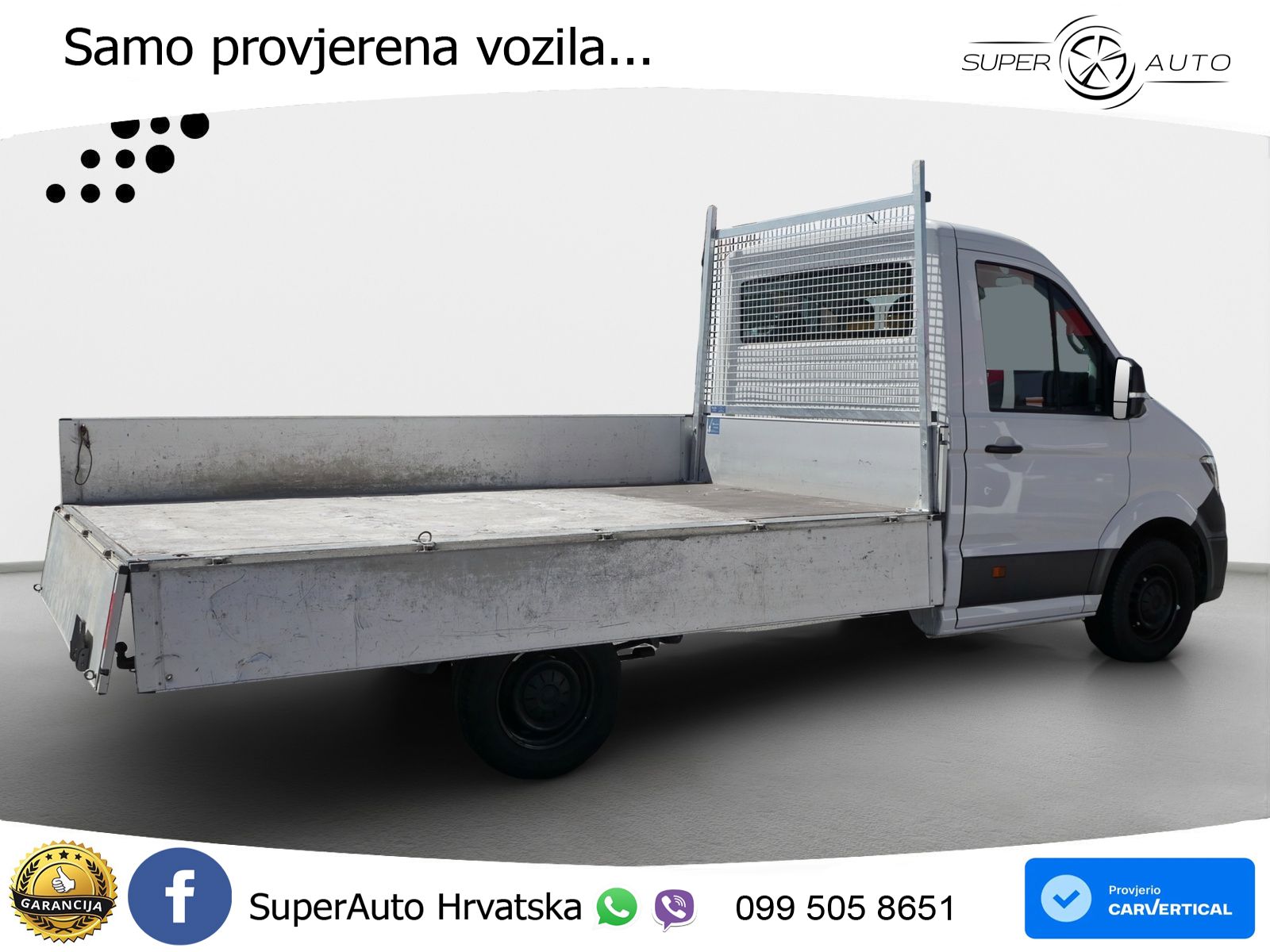 Volkswagen Crafter 35 Pritsche MR TDI Autom*AHK*Leiterträg* 140 KS