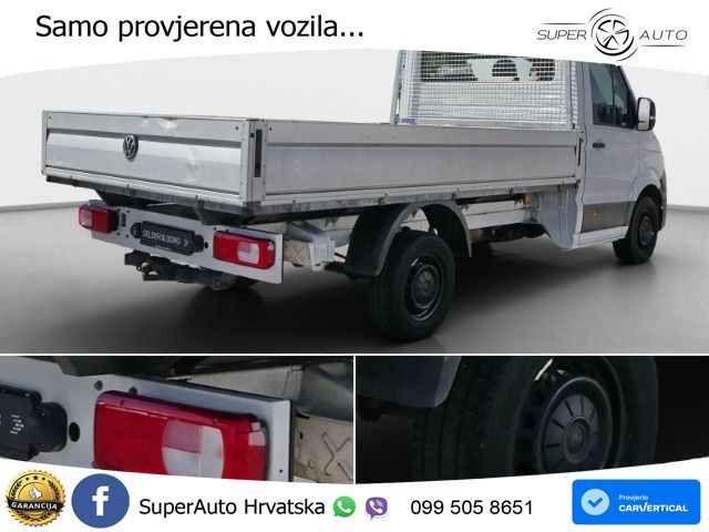 Volkswagen Crafter 35 Pritsche MR TDI Autom*AHK*Leiterträg* 140 KS