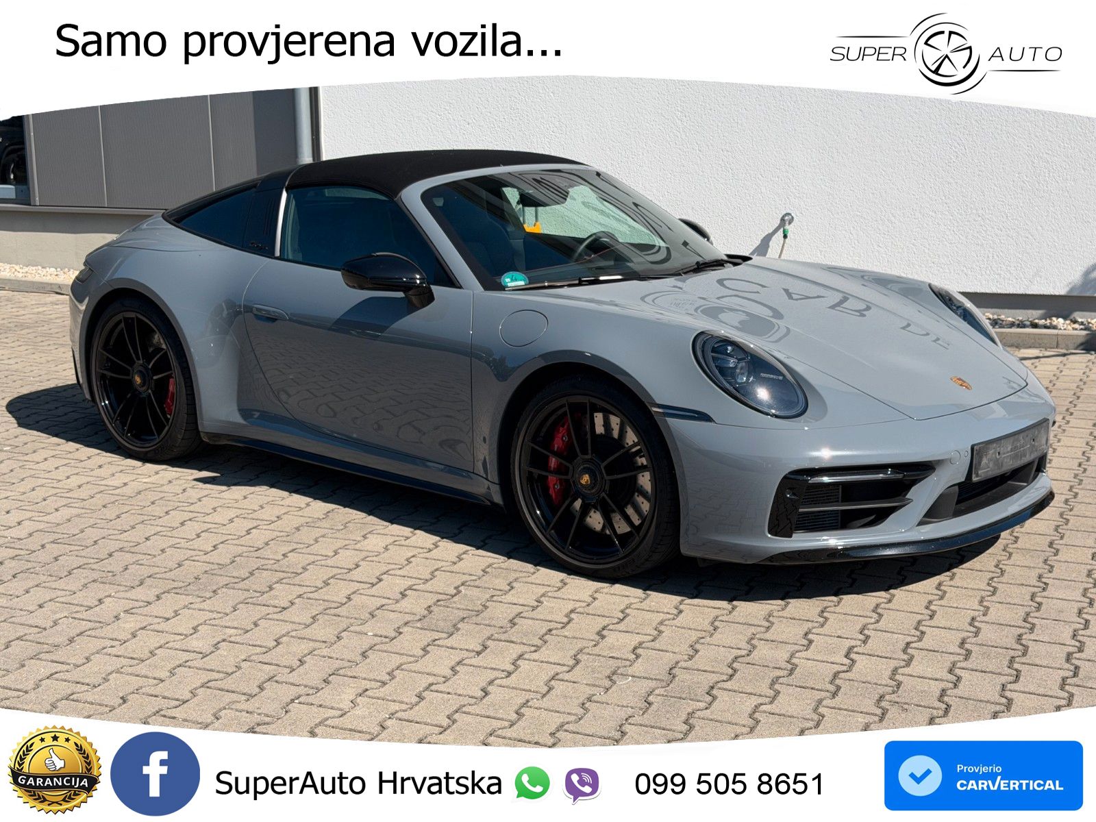 Porsche 911 Targa 4 GTS 3.0 (480 KS) PDK