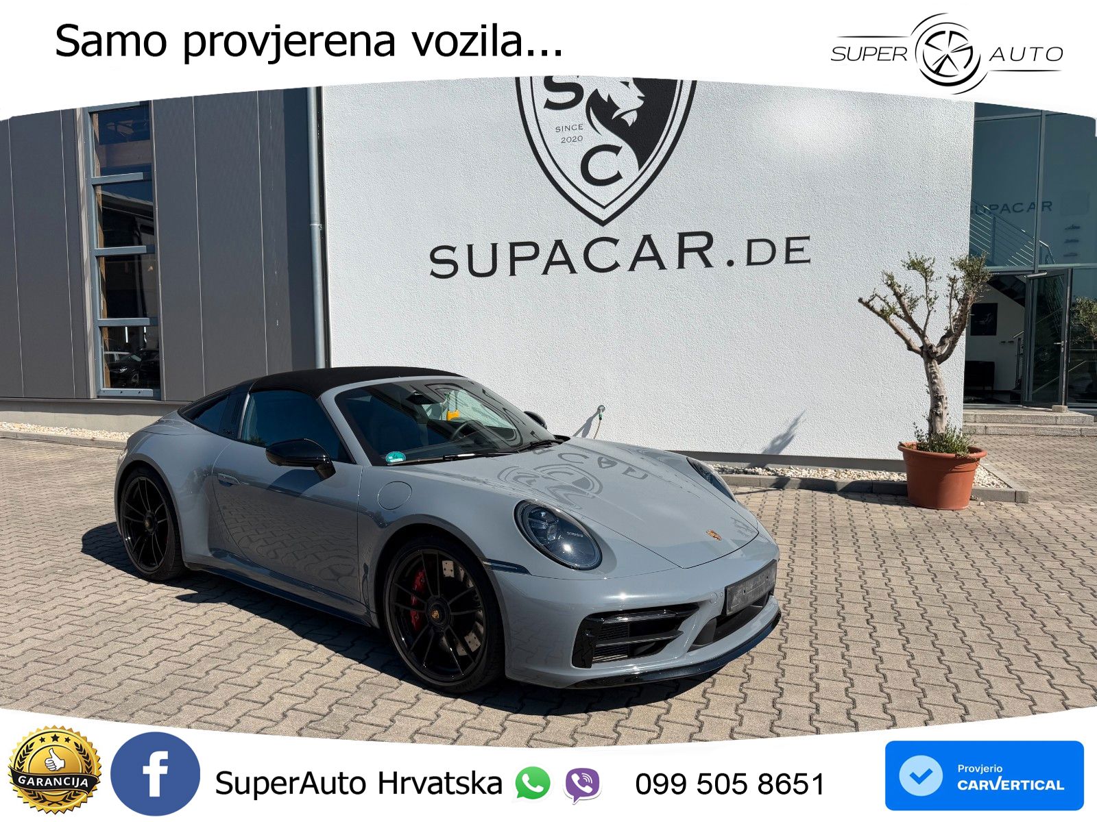 Porsche 911 Targa 4 GTS 3.0 (480 KS) PDK