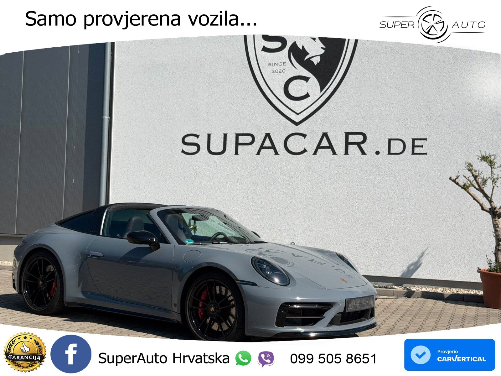 Porsche 911 Targa 4 GTS 3.0 (480 KS) PDK