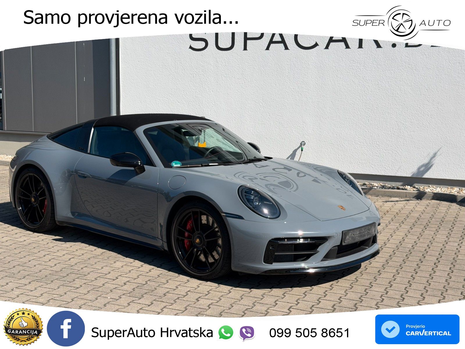 Porsche 911 Targa 4 GTS 3.0 (480 KS) PDK