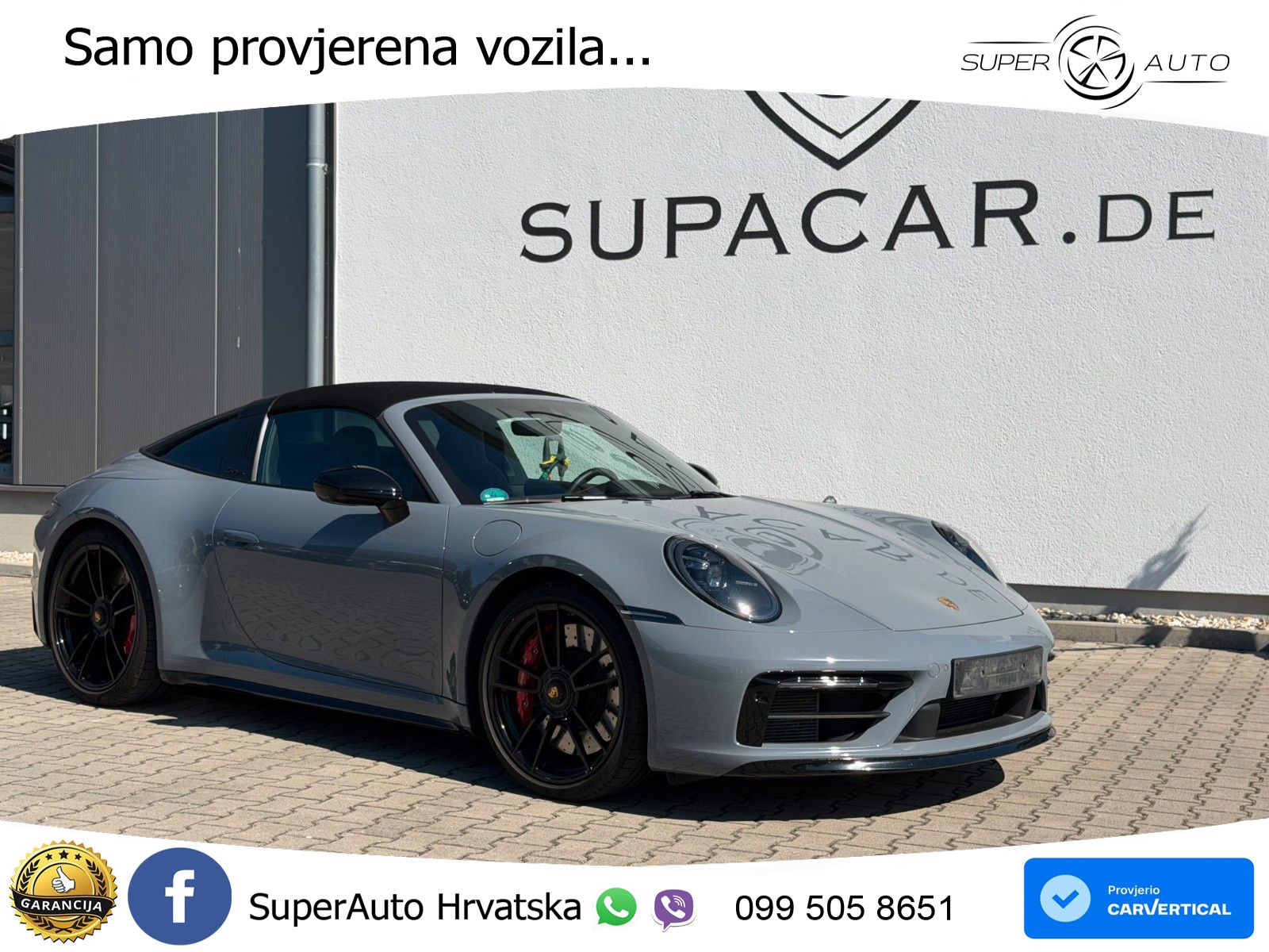 Porsche 911 Targa 4 GTS 3.0 (480 KS) PDK
