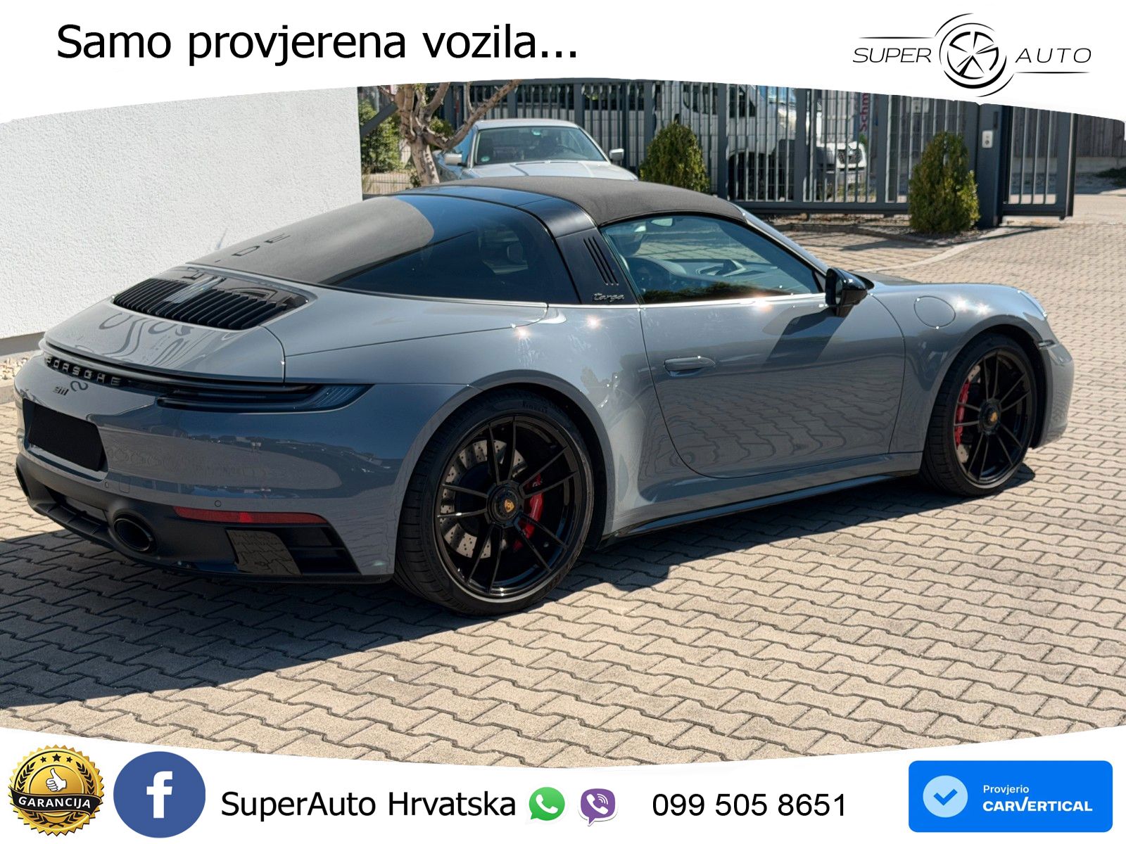 Porsche 911 Targa 4 GTS 3.0 (480 KS) PDK