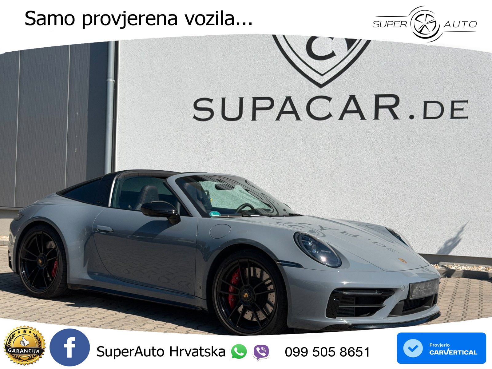 Porsche 911 Targa 4 GTS 3.0 (480 KS) PDK