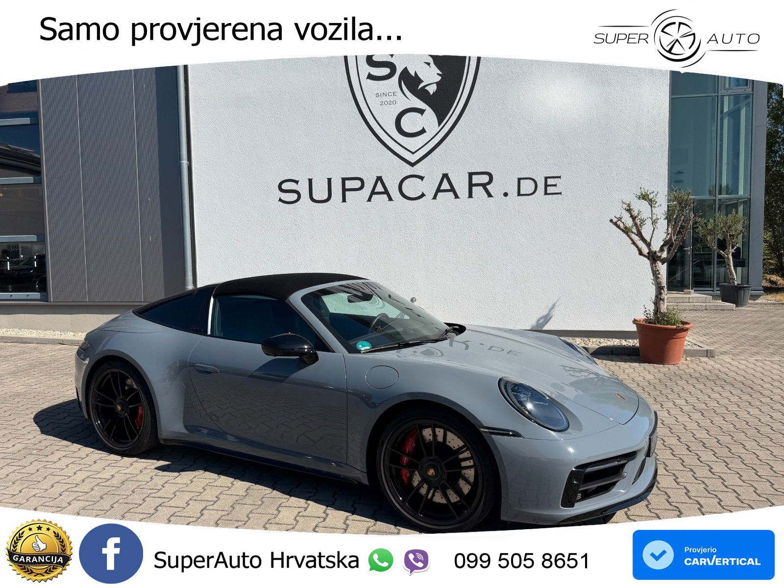 Porsche 911 Targa 4 GTS 3.0 (480 KS) PDK